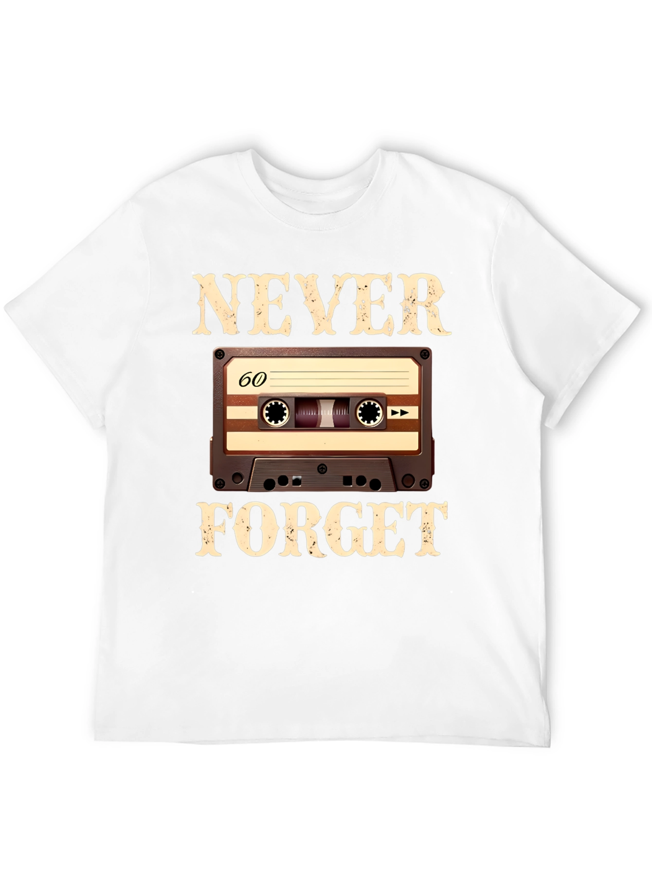 Never Forget Cassette Tape T-Shirt