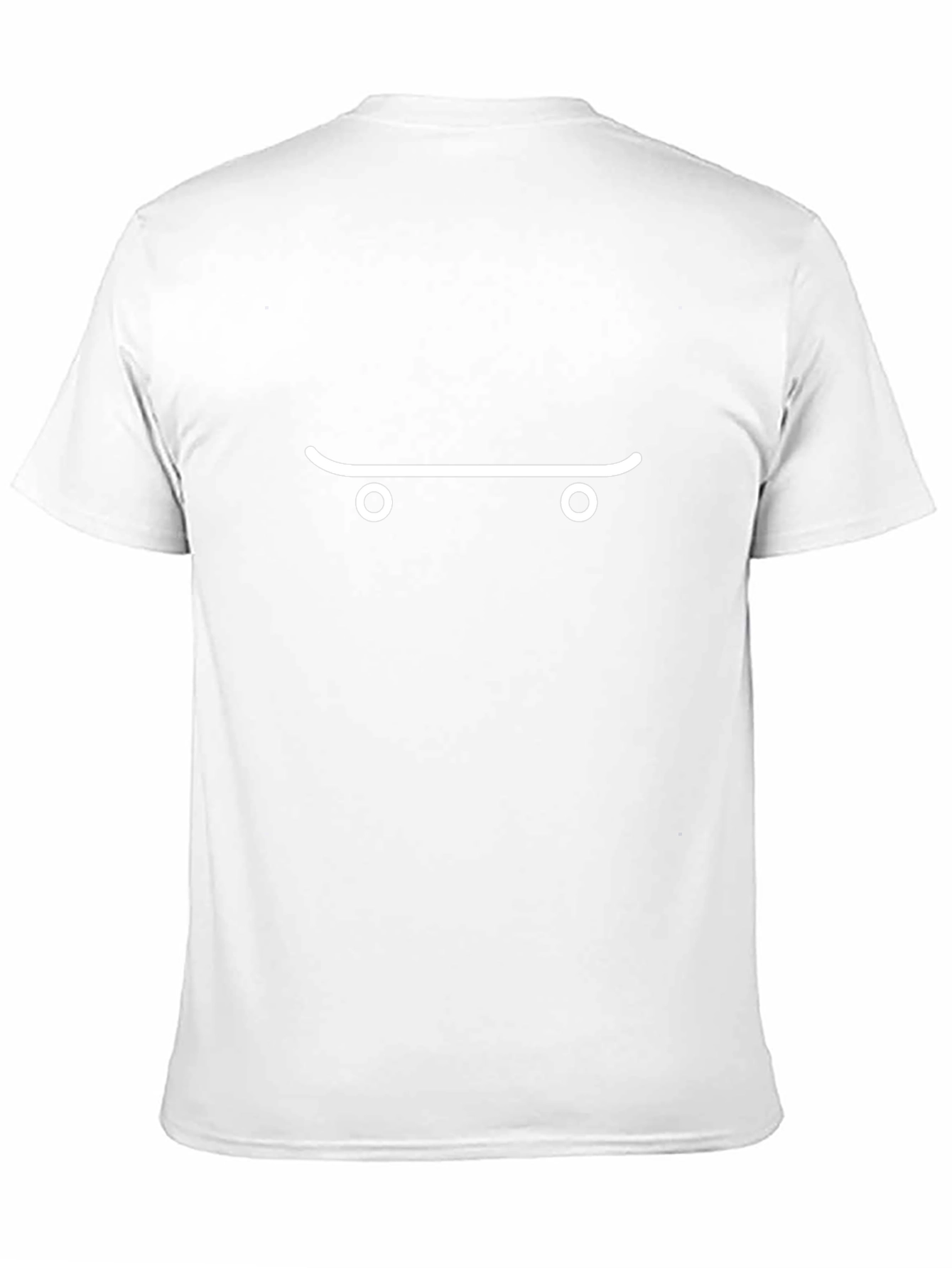 Skateboard Graphic Tee - Cool Black T-Shirt