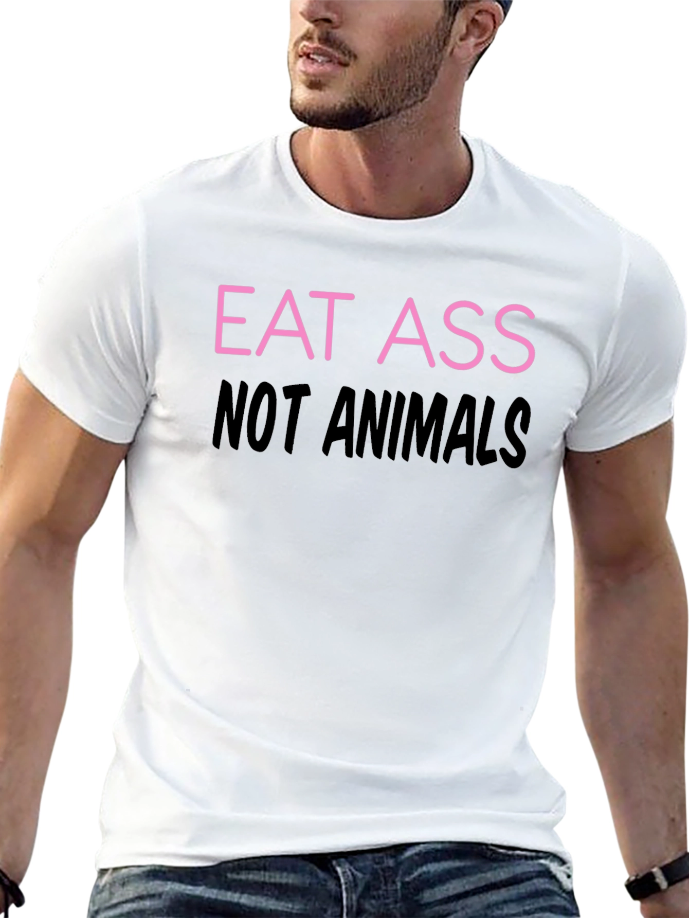 Eat Ass Not Animals Vegan T-Shirt