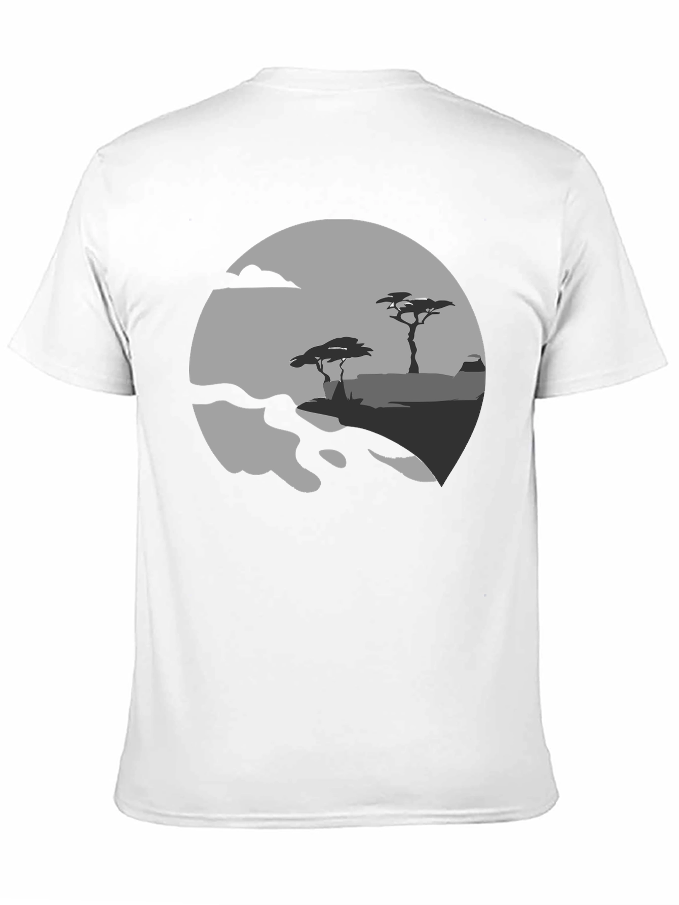 Silhouette Landscape Graphic Tee