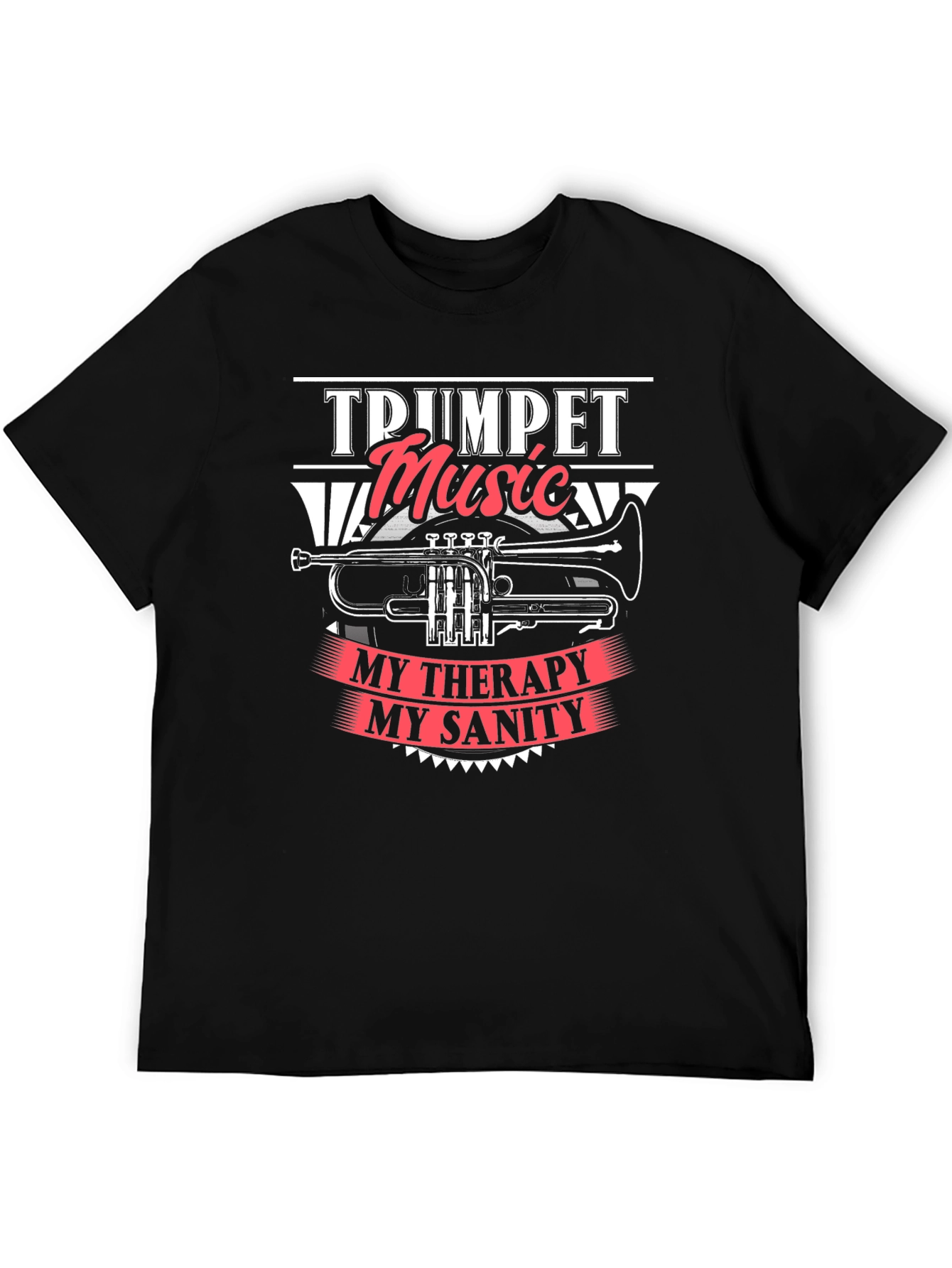 Trumpet Music Therapy T-Shirt