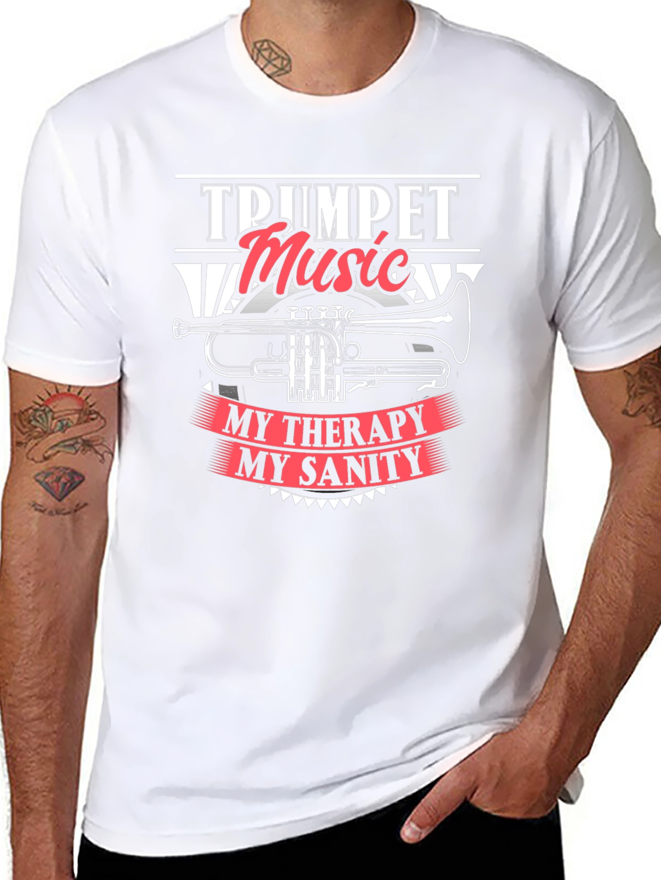 Trumpet Music Therapy T-Shirt