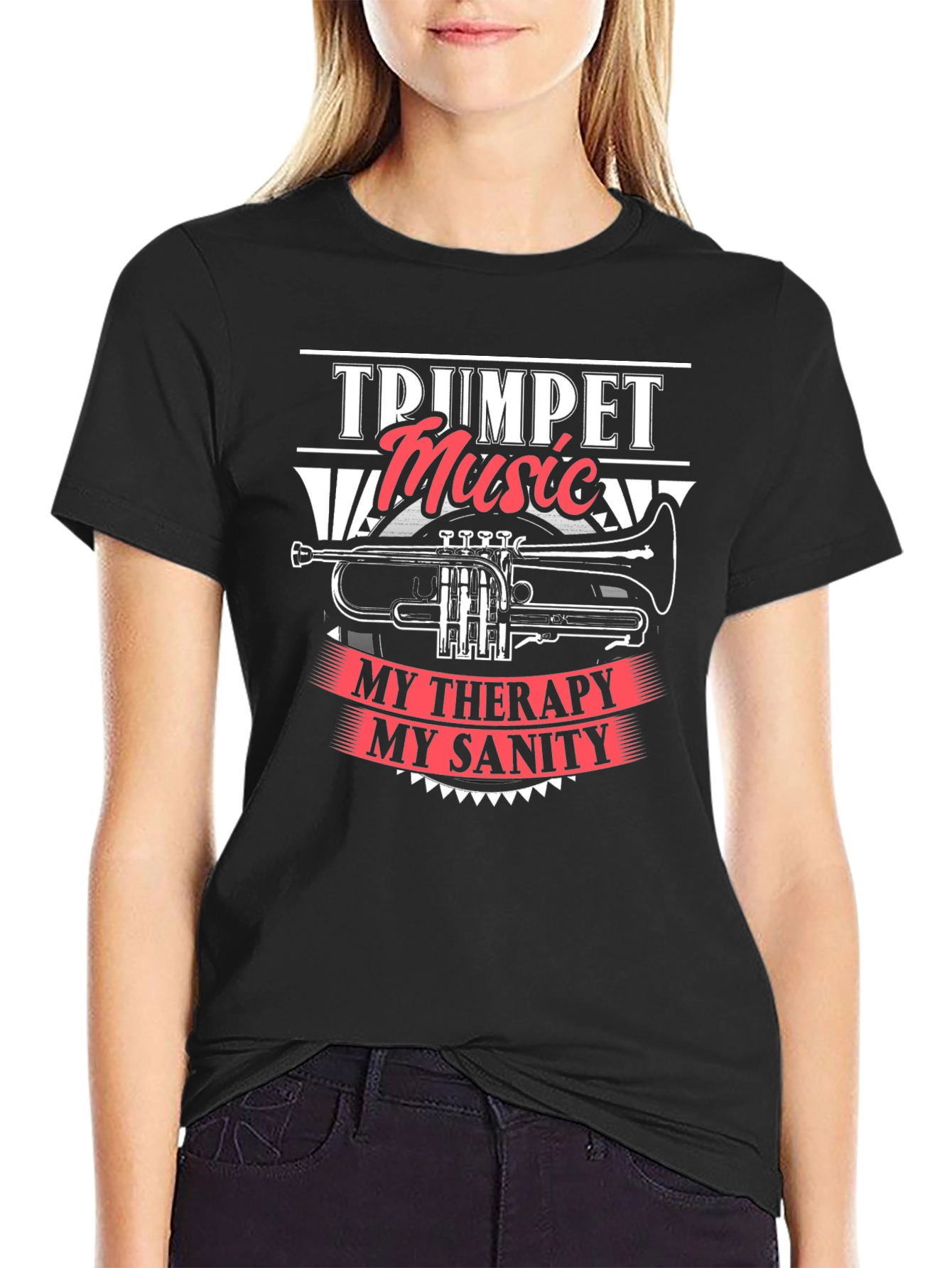 Trumpet Music Therapy T-Shirt