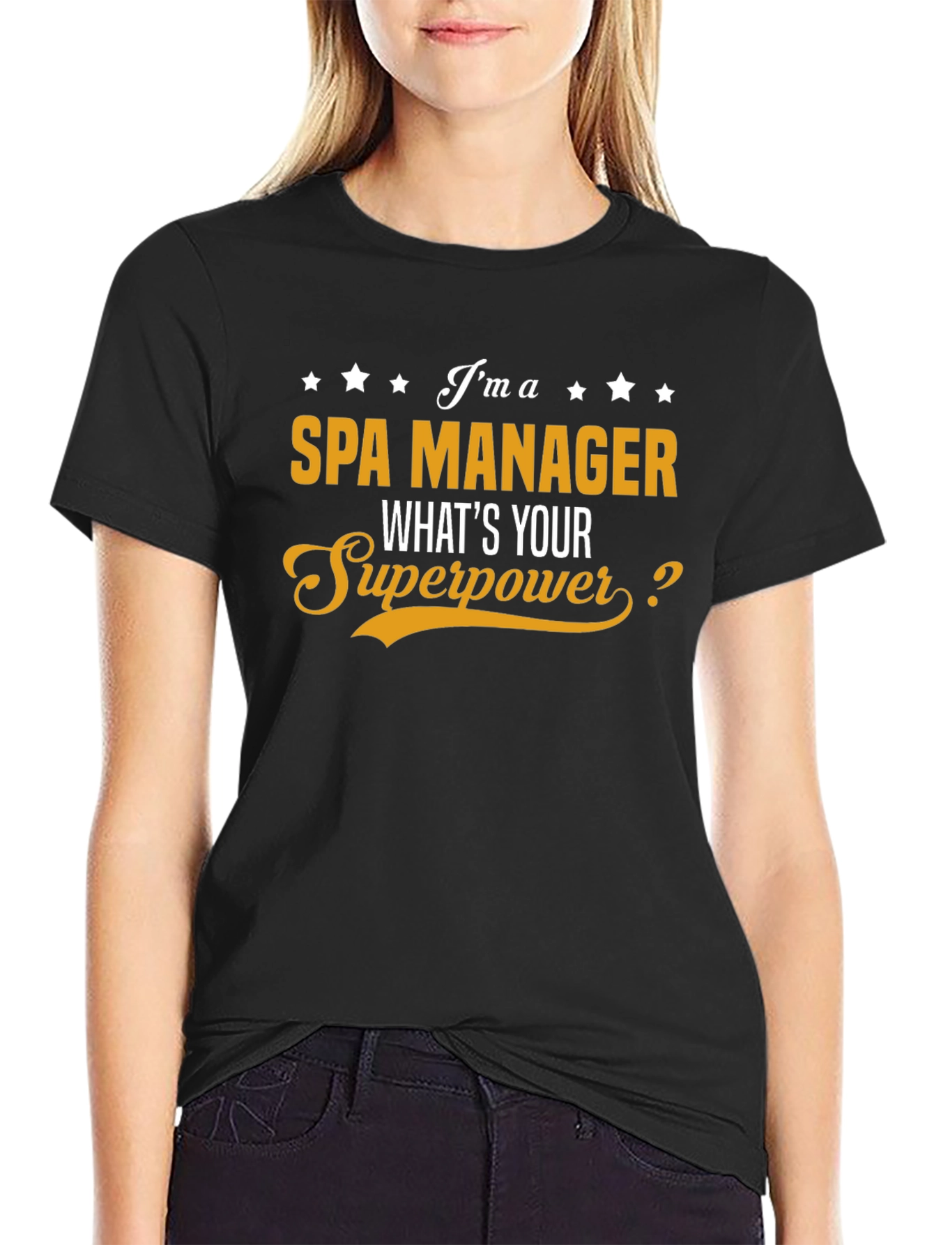 Spa Manager Superpower T-Shirt - Funny Gift!