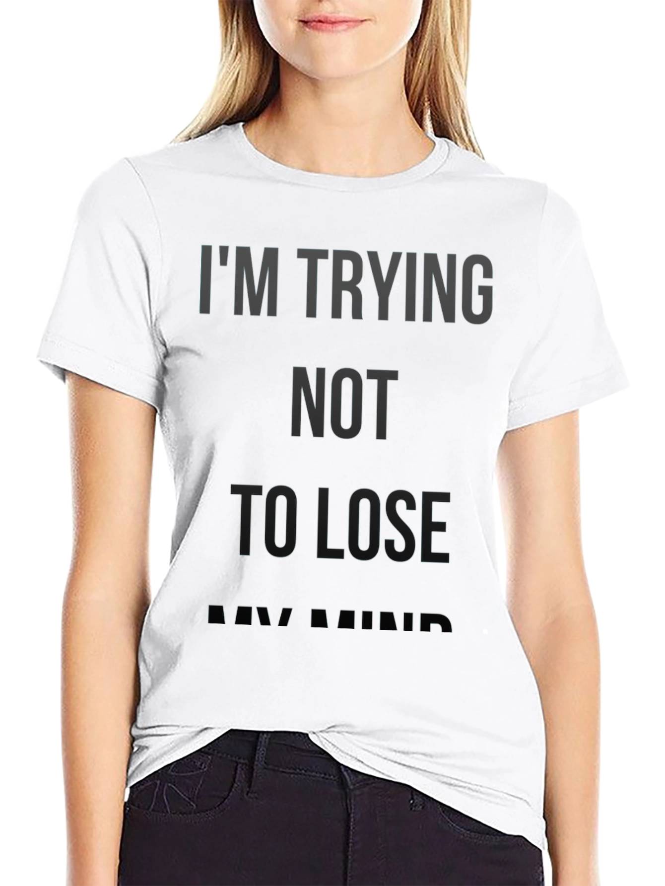Mens Black T-Shirt - Funny Slogan Graphic Tee