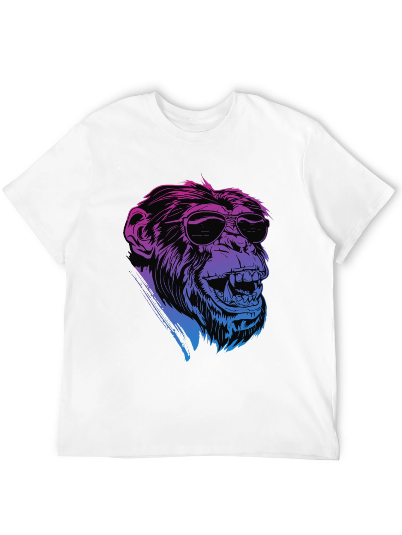 Cool Ape Graphic Tee - Black