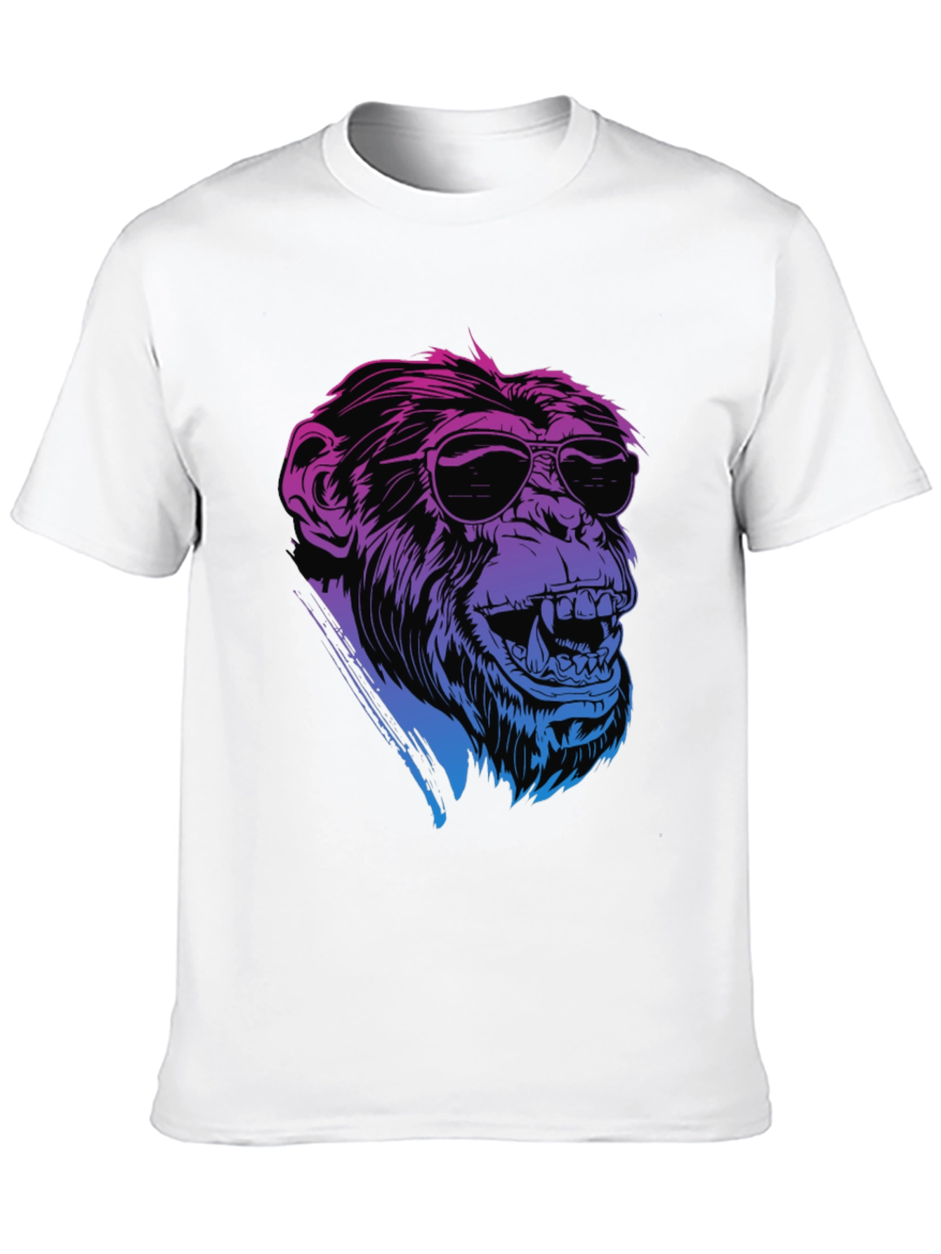 Cool Ape Graphic Tee - Black