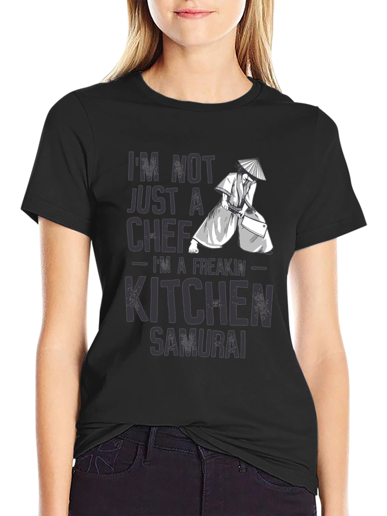 Kitchen Samurai T-Shirt - Funny Chef Tee