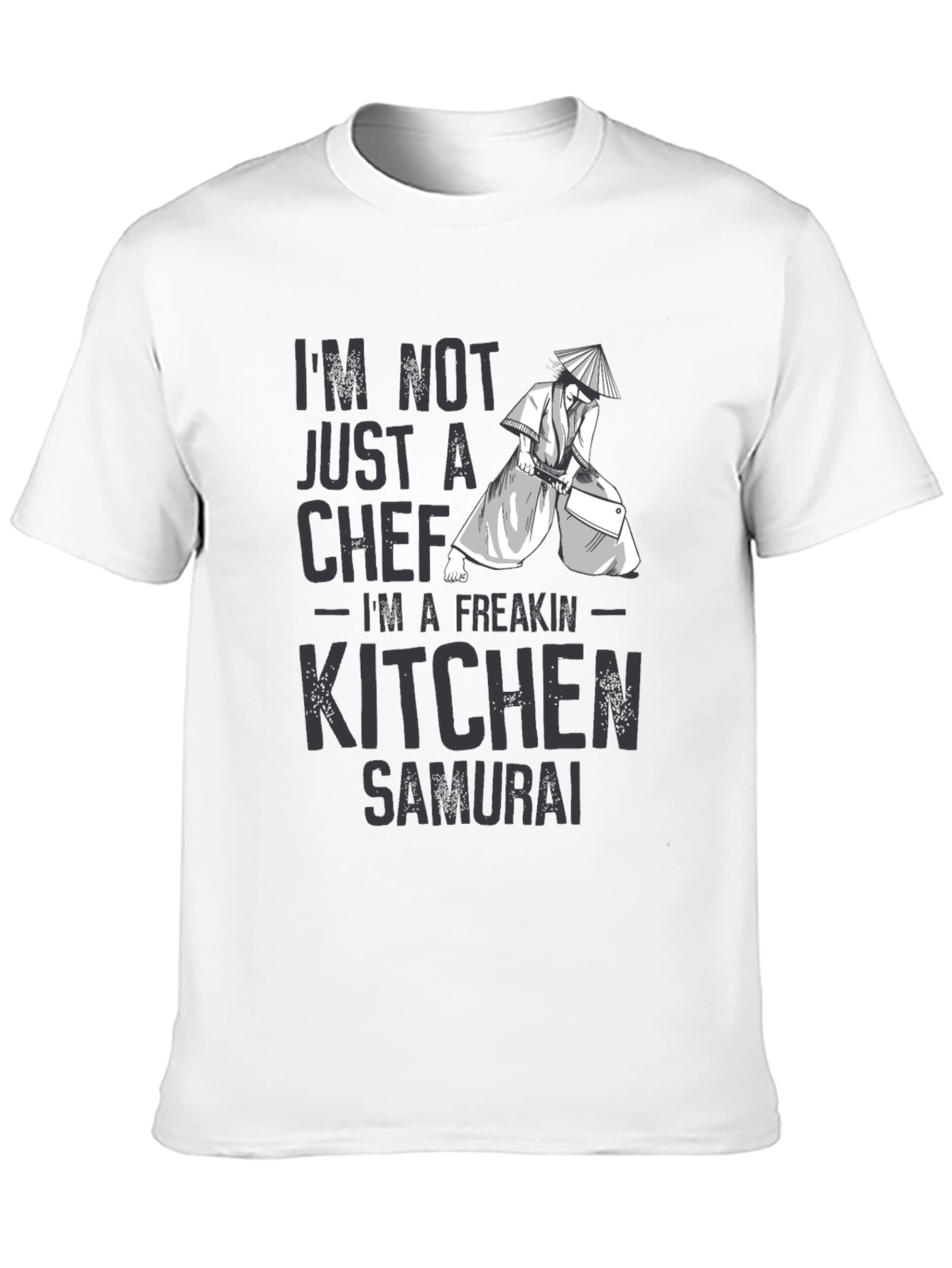 Kitchen Samurai T-Shirt - Funny Chef Tee