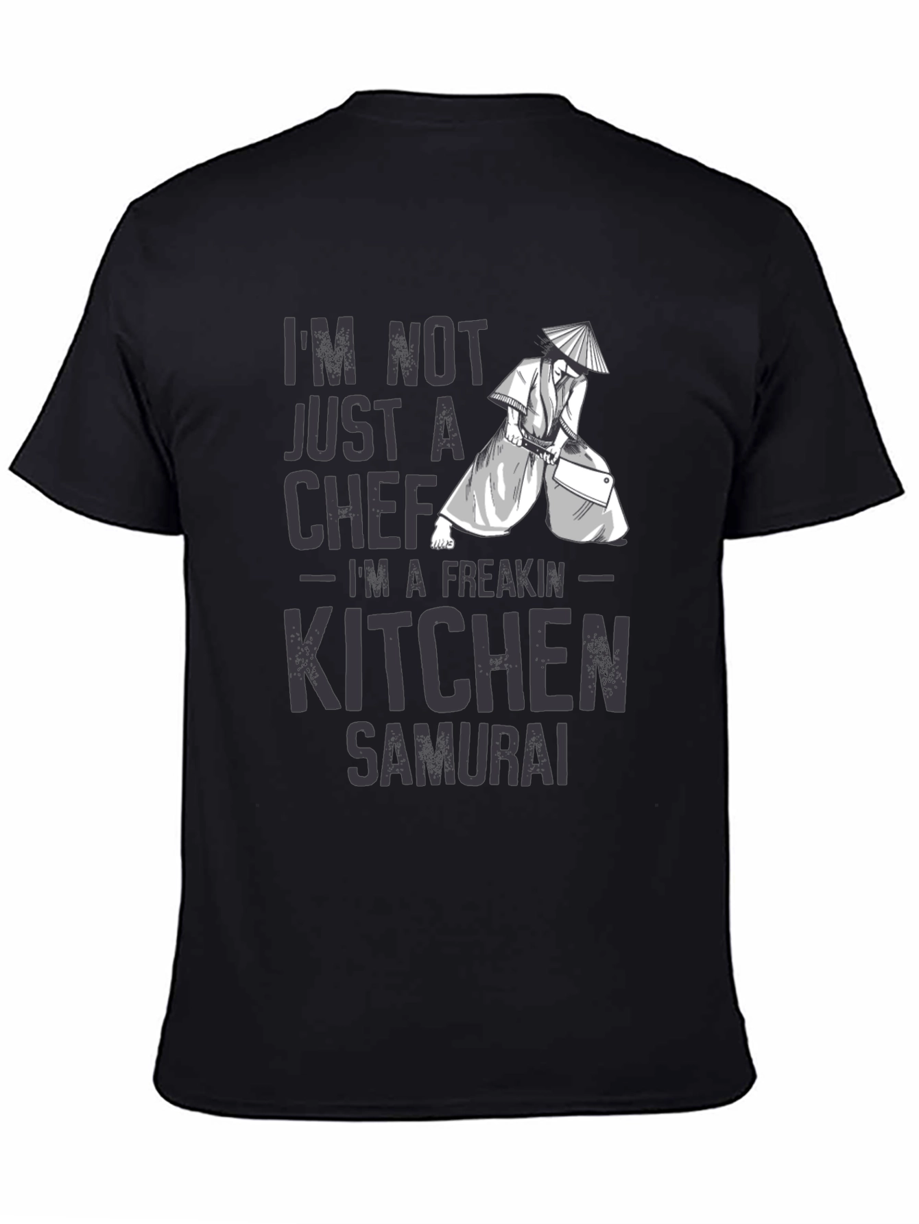 Kitchen Samurai T-Shirt - Funny Chef Tee