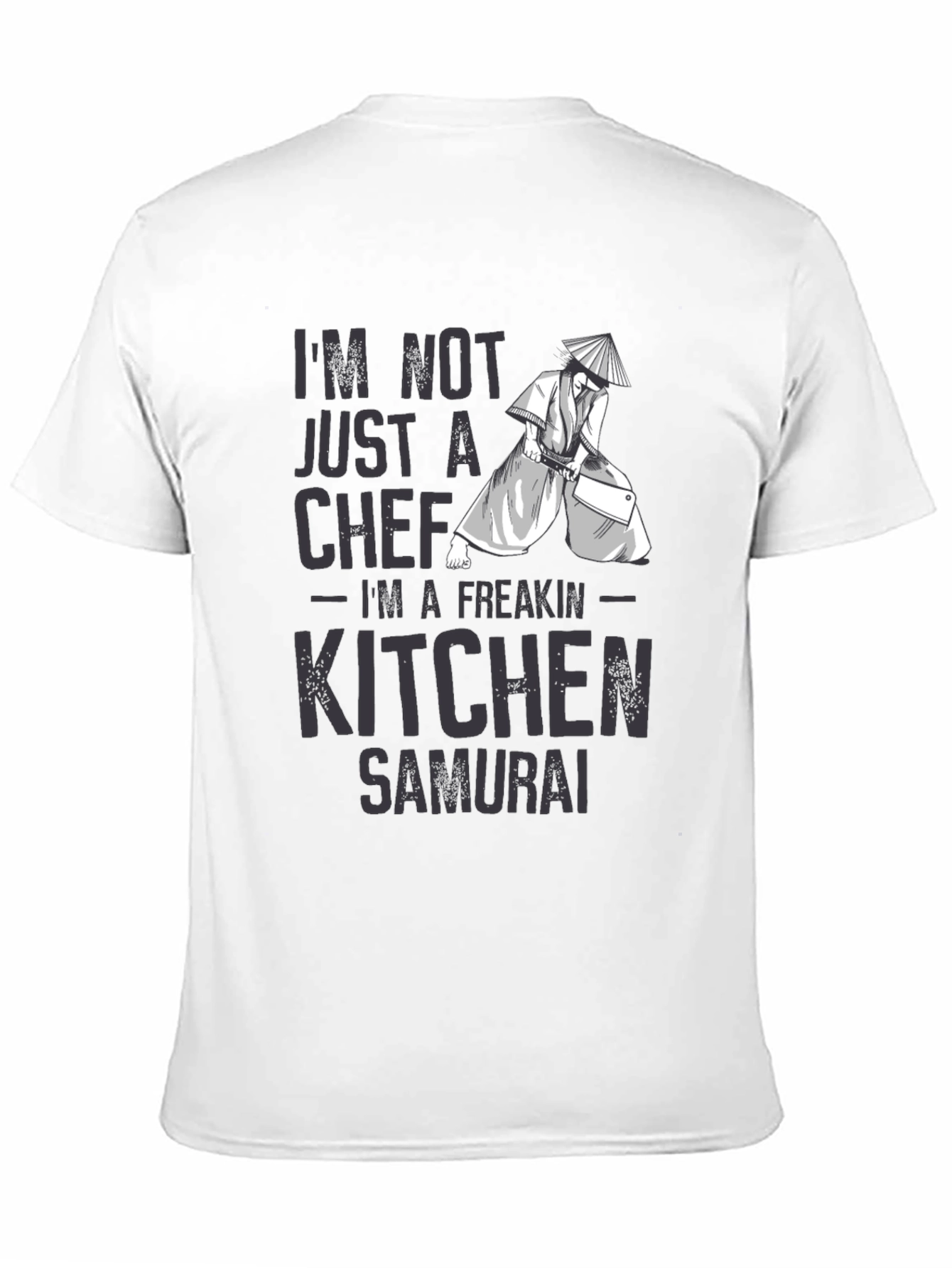 Kitchen Samurai T-Shirt - Funny Chef Tee