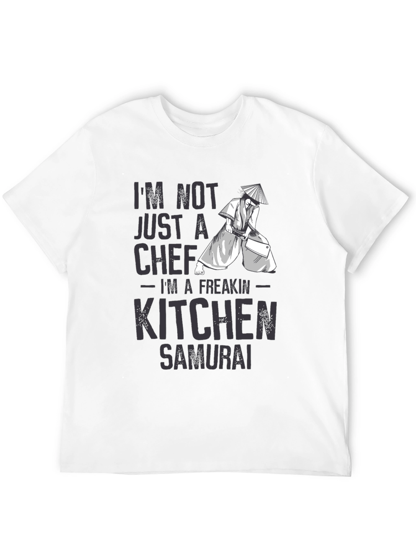 Kitchen Samurai T-Shirt - Funny Chef Tee