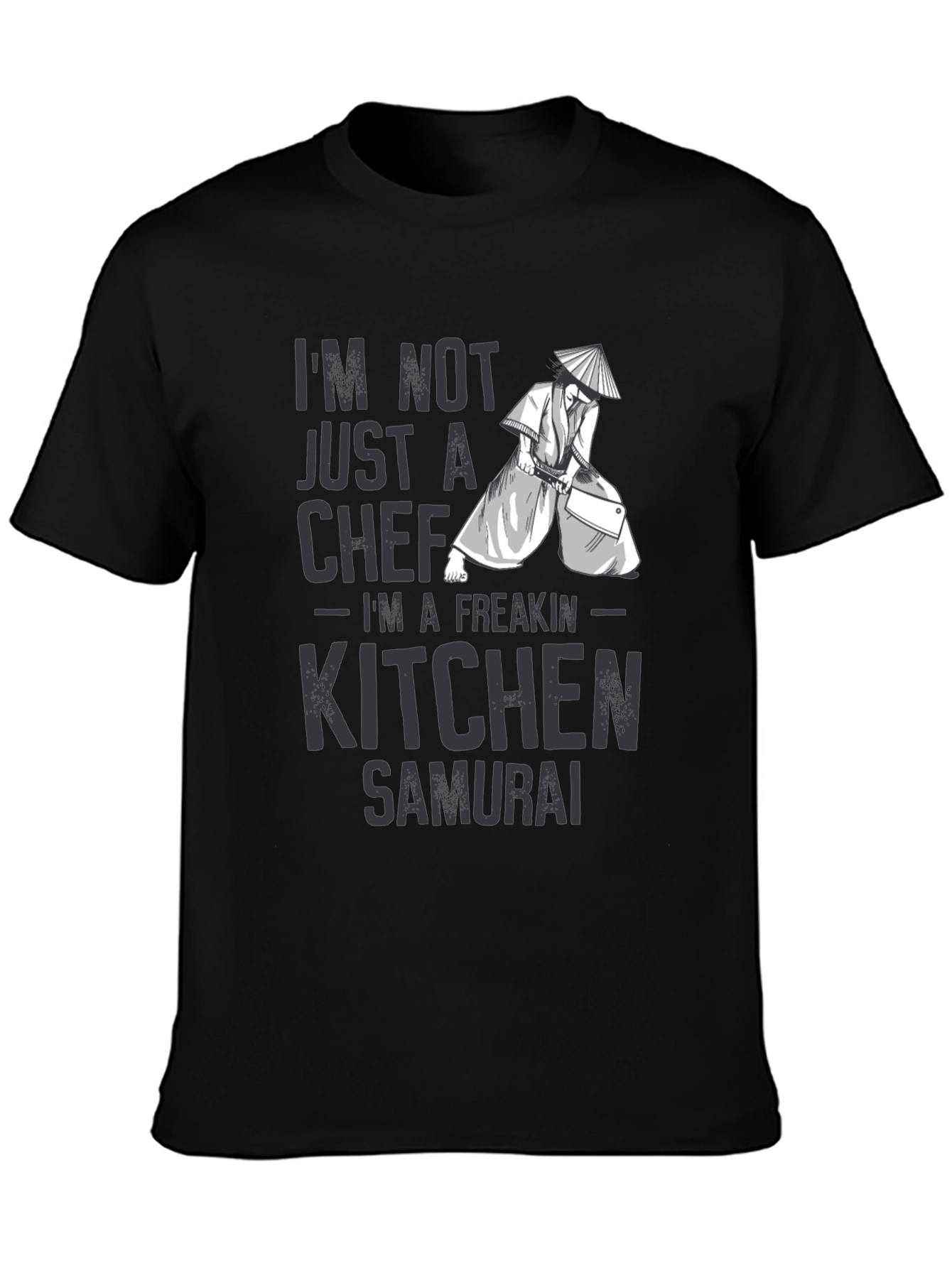 Kitchen Samurai T-Shirt - Funny Chef Tee