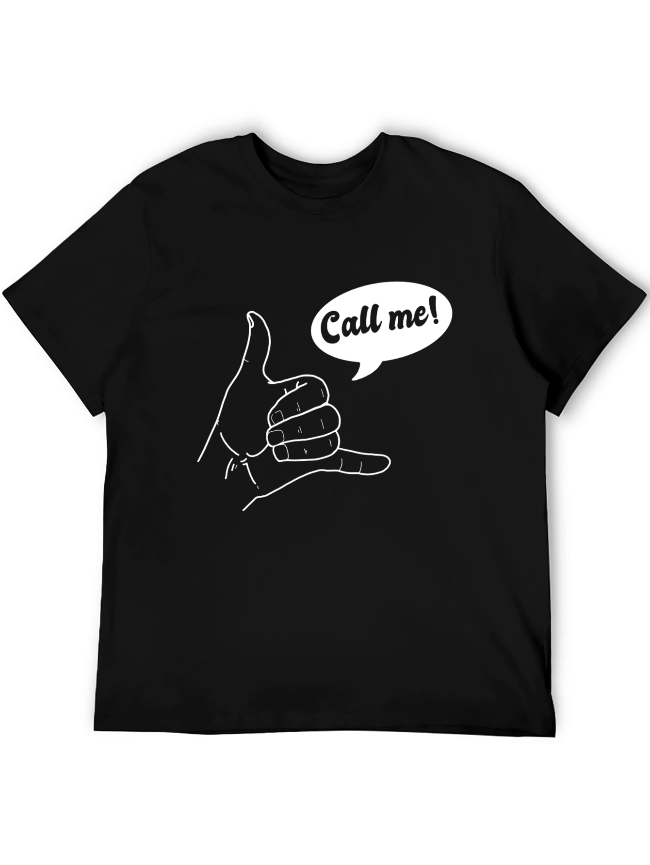 Call Me Hand Sign T-Shirt