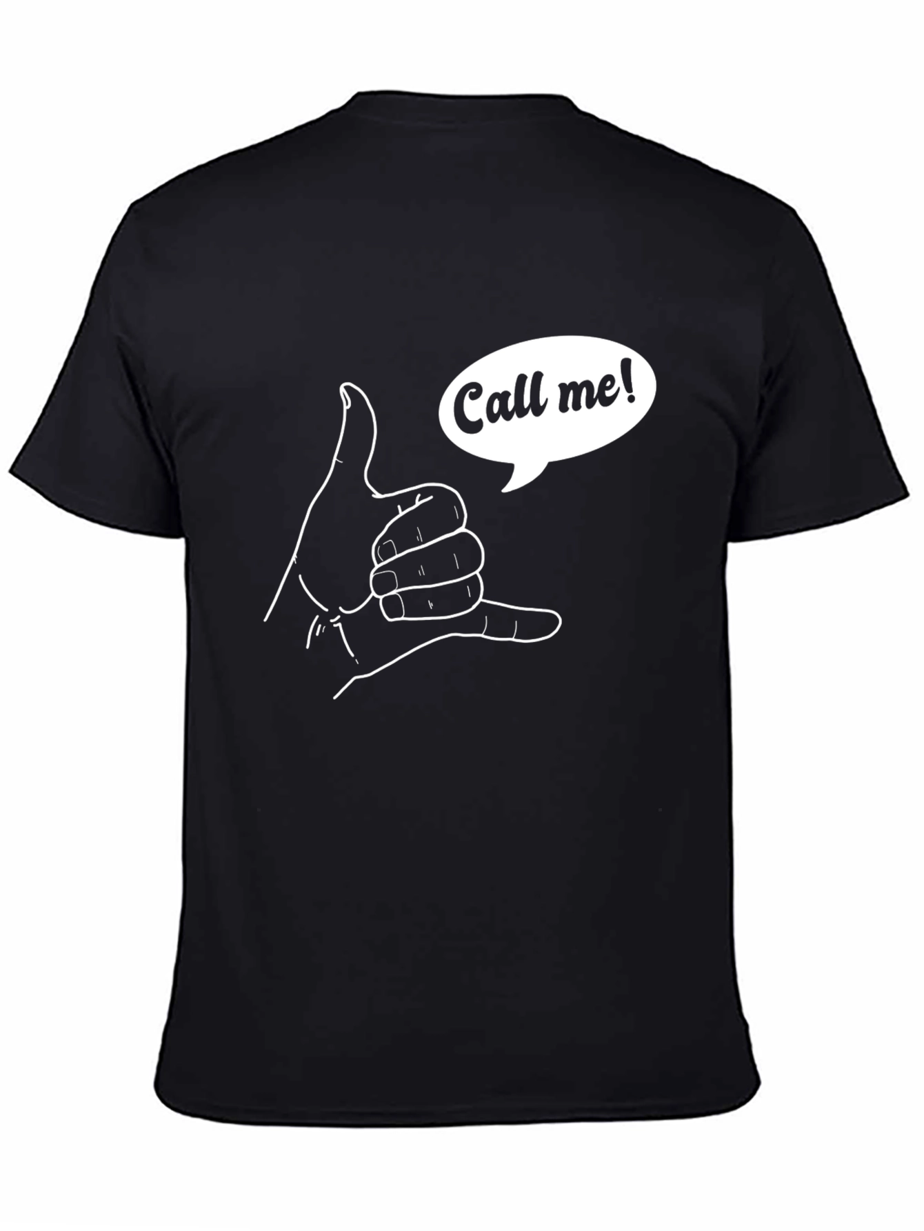 Call Me Hand Sign T-Shirt