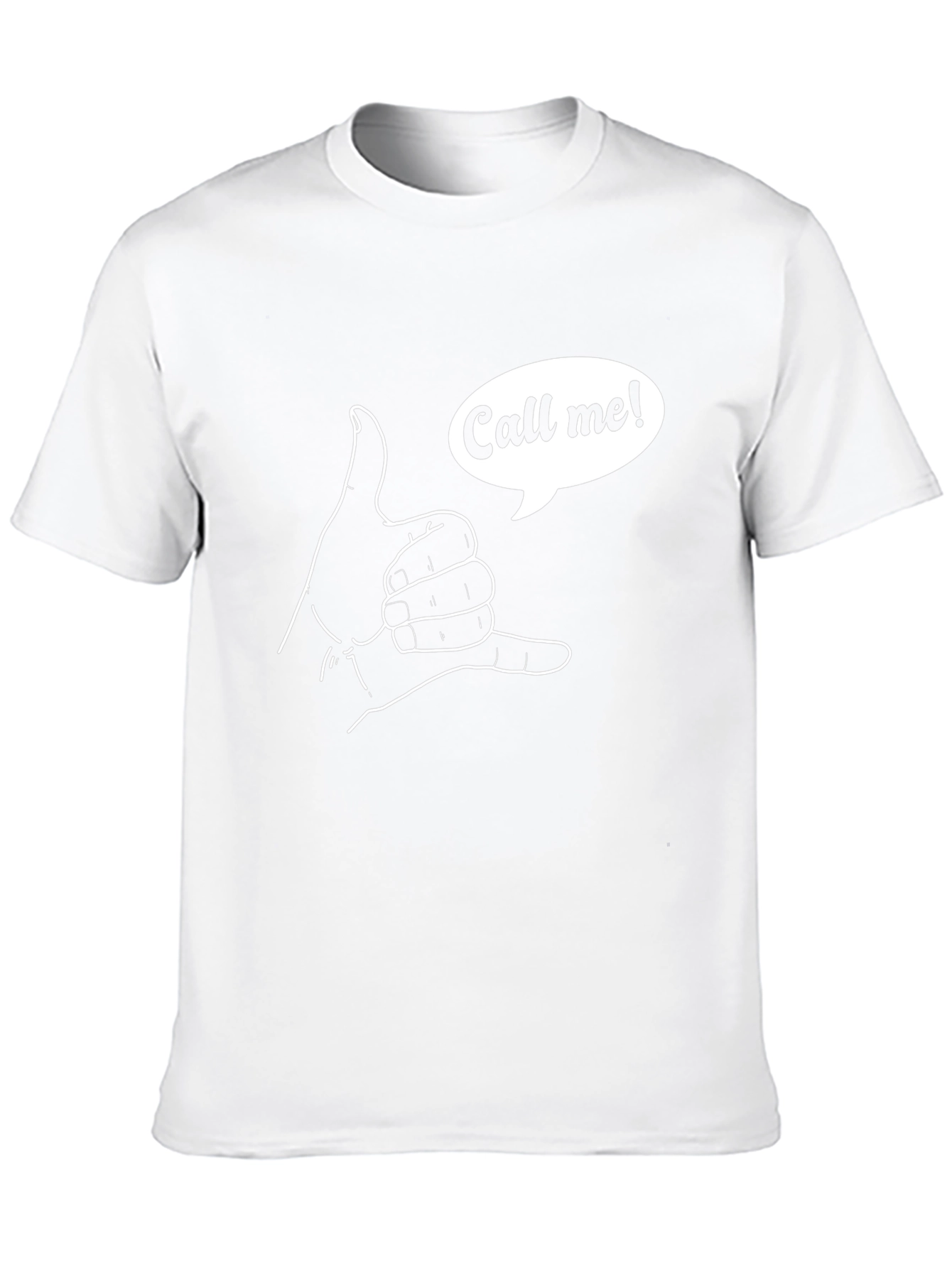 Call Me Hand Sign T-Shirt