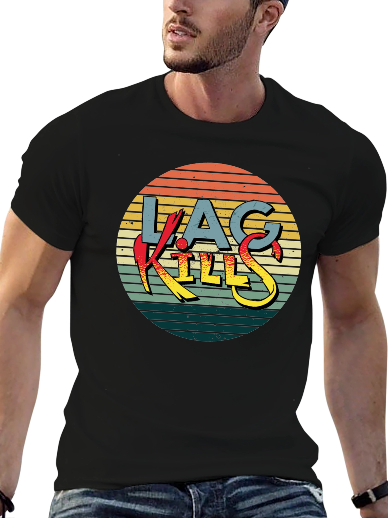 Lag Kills T-Shirt - Gamer Apparel