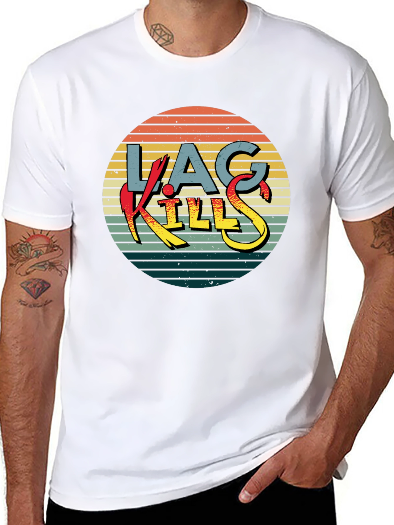 Lag Kills T-Shirt - Gamer Apparel
