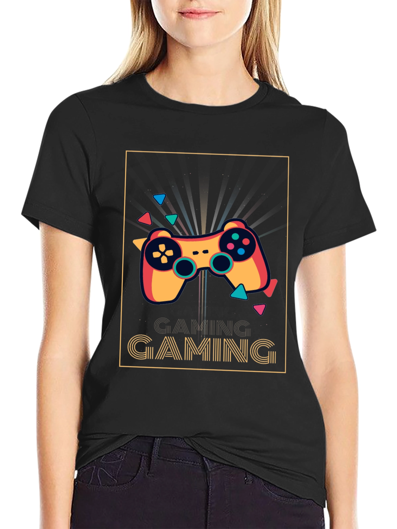 Gaming Controller Graphic T-Shirt - Gamer Style