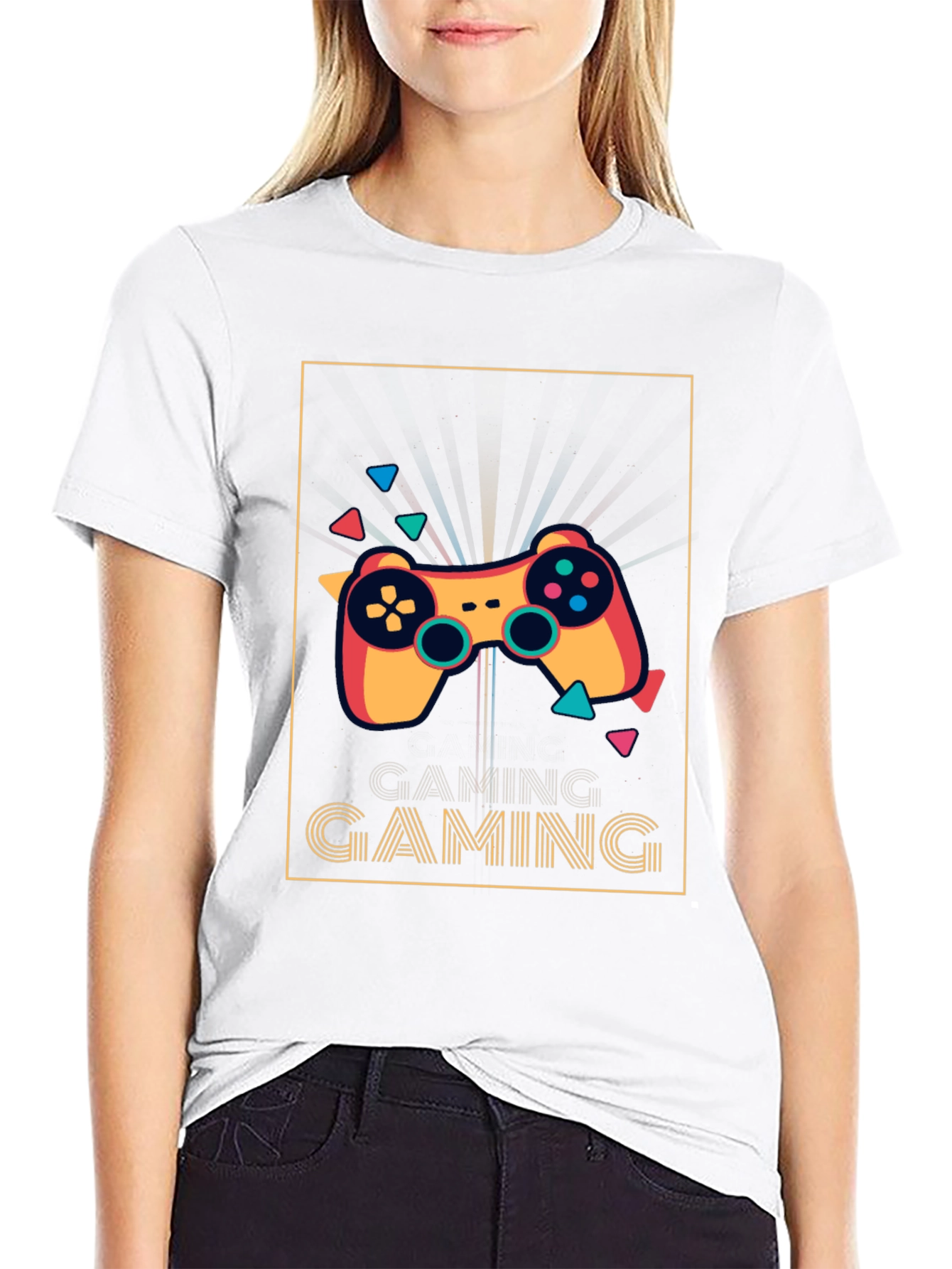 Gaming Controller Graphic T-Shirt - Gamer Style