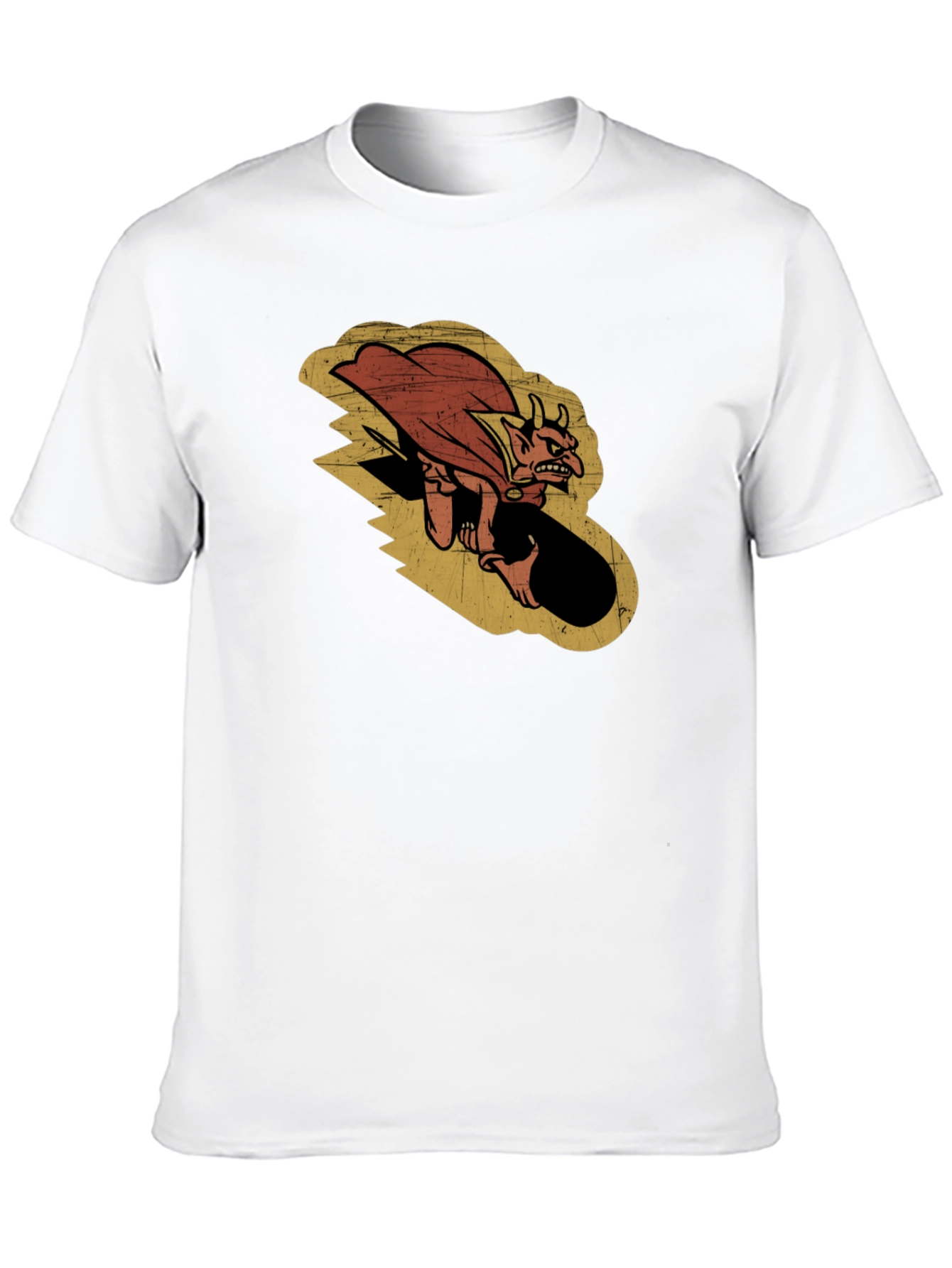 Devil Rider Graphic Tee - Mens Black T-Shirt