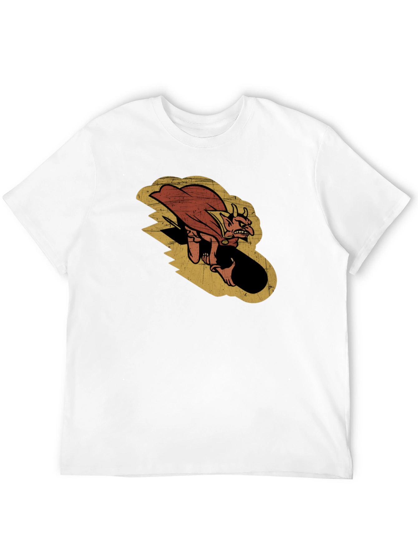 Devil Rider Graphic Tee - Mens Black T-Shirt