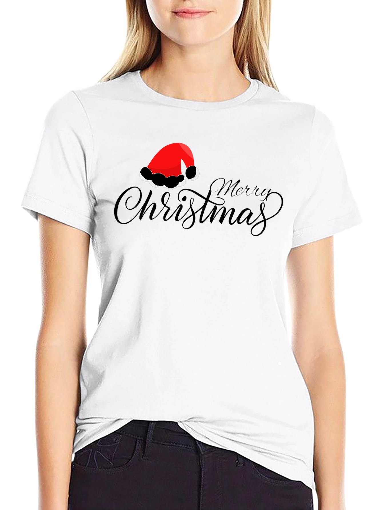 Merry Christmas Graphic Tee - Holiday T-Shirt