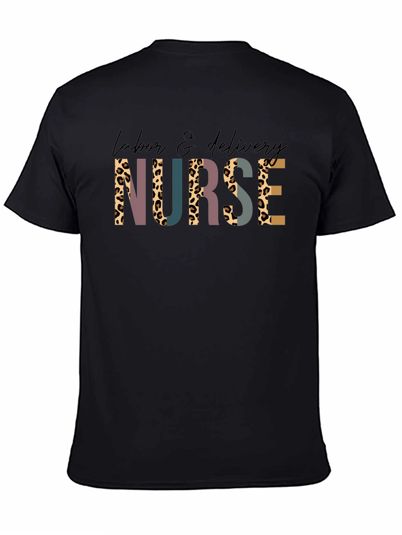 Labor & Delivery Nurse Leopard Print T-Shirt