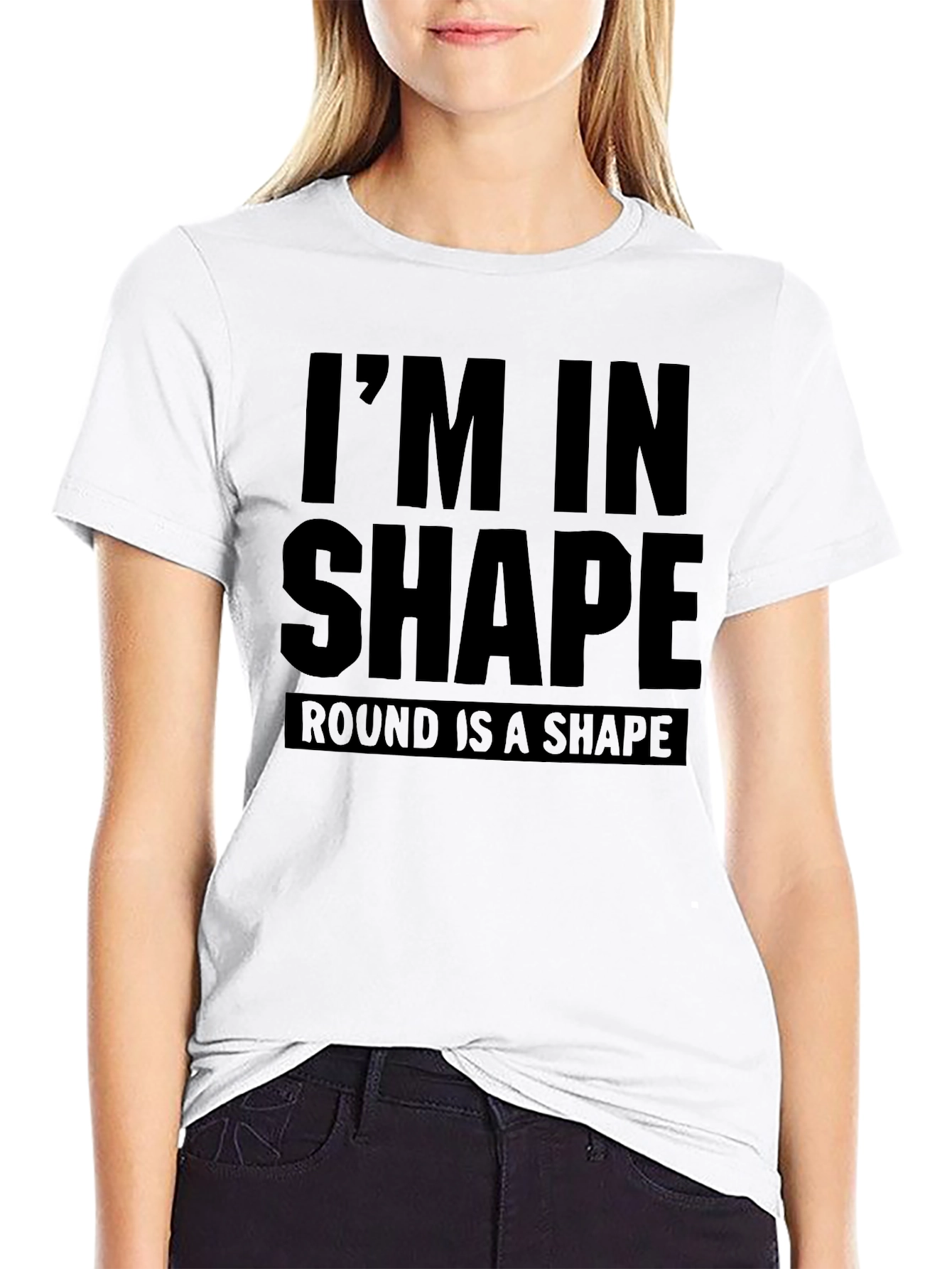 Funny Round is a Shape T-Shirt