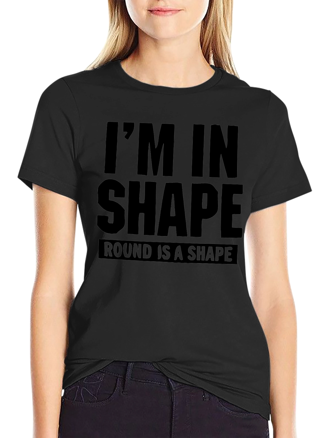 Funny Round is a Shape T-Shirt