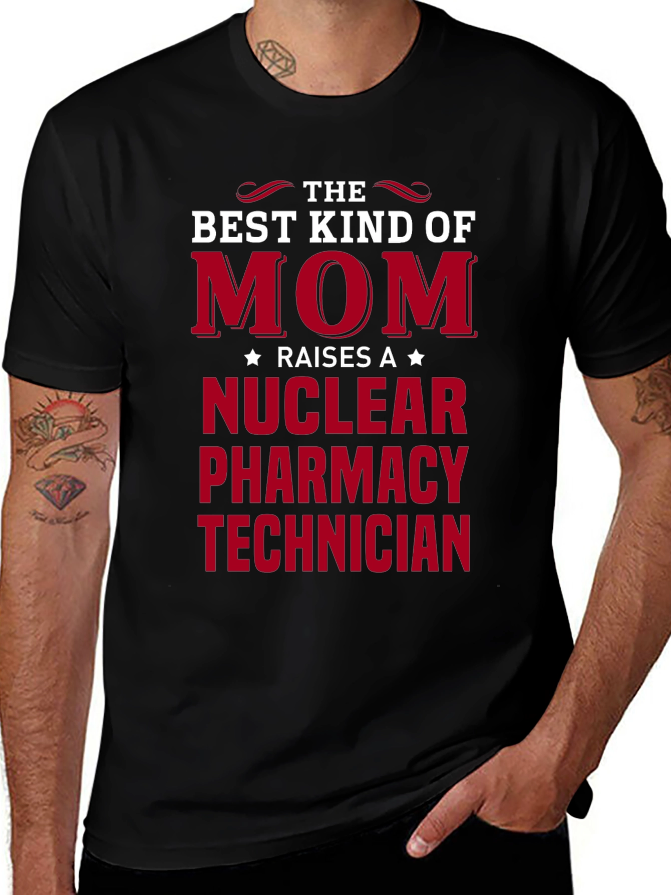 Best Kind of Mom Nuclear Pharmacy Technician T-Shirt