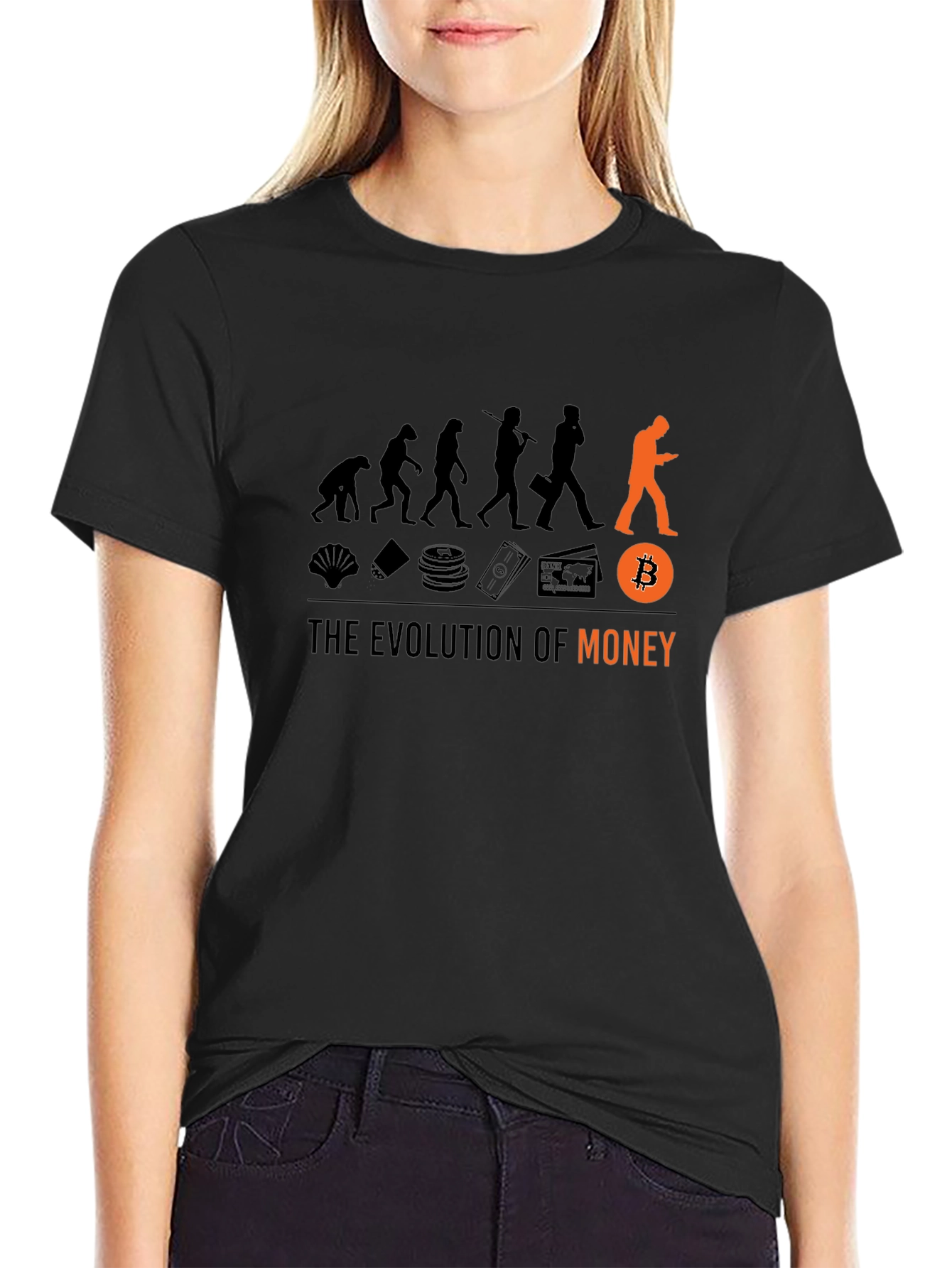 Bitcoin Evolution T-Shirt - Crypto Currency Tee