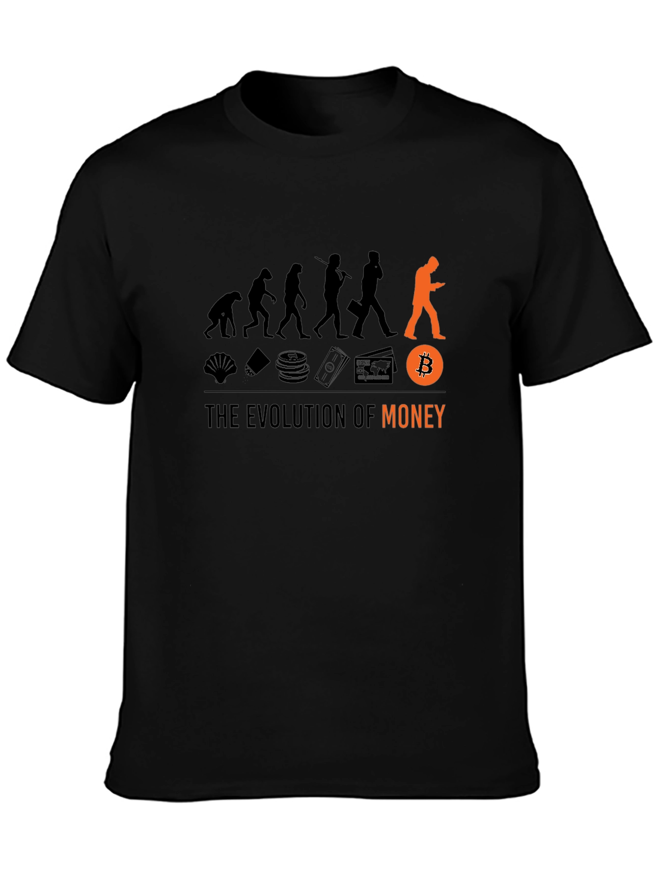 Bitcoin Evolution T-Shirt - Crypto Currency Tee