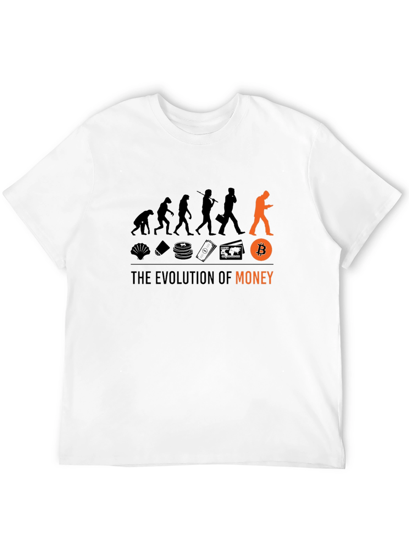 Bitcoin Evolution T-Shirt - Crypto Currency Tee