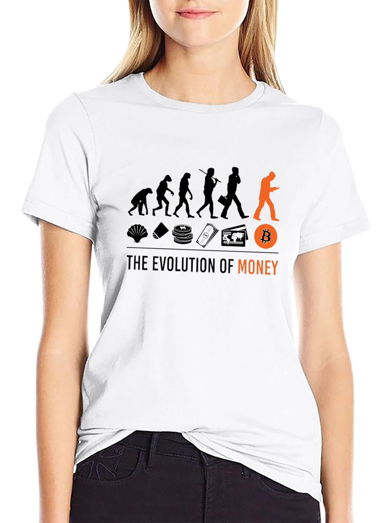 Bitcoin Evolution T-Shirt - Crypto Currency Tee