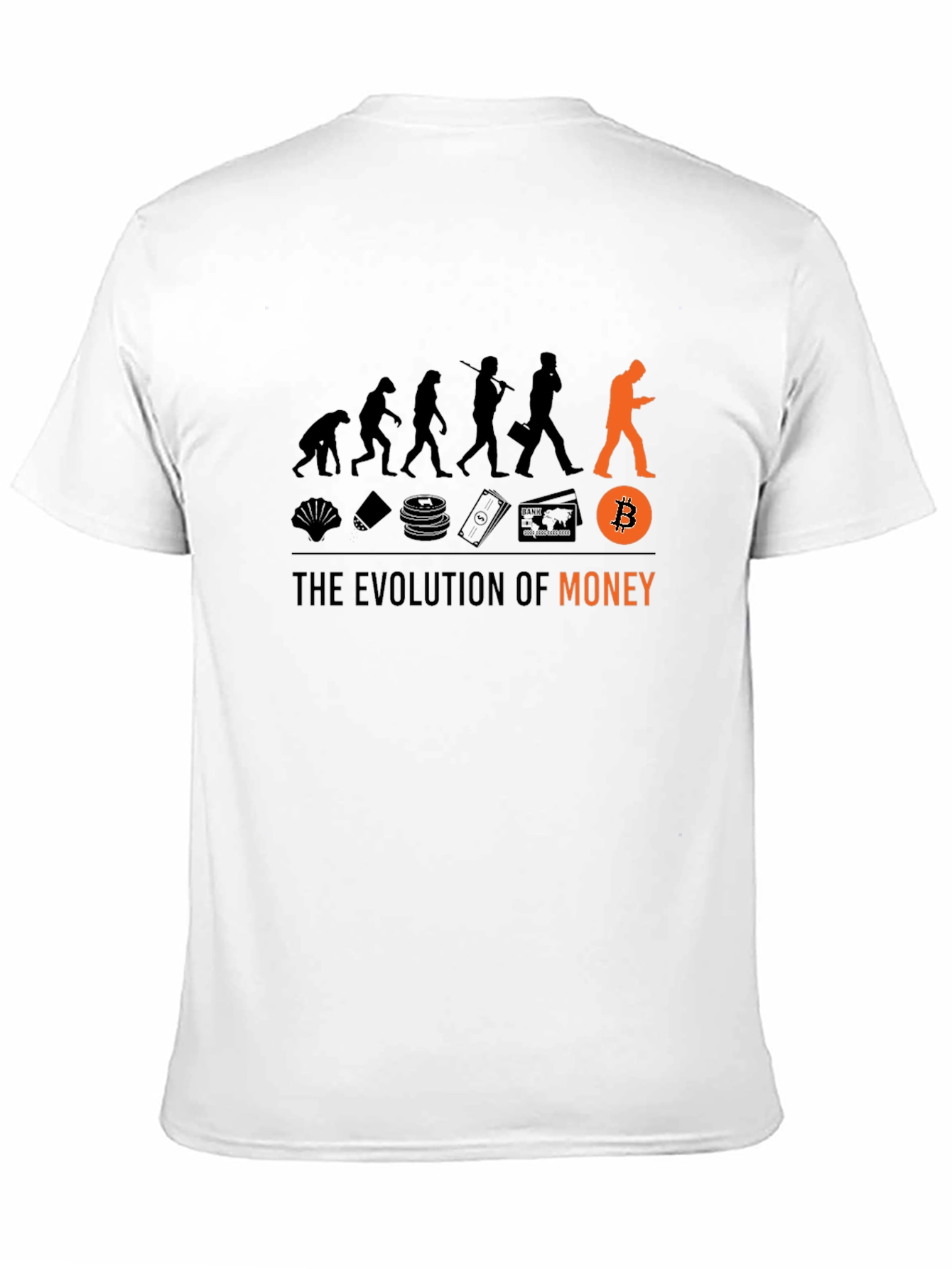 Bitcoin Evolution T-Shirt - Crypto Currency Tee