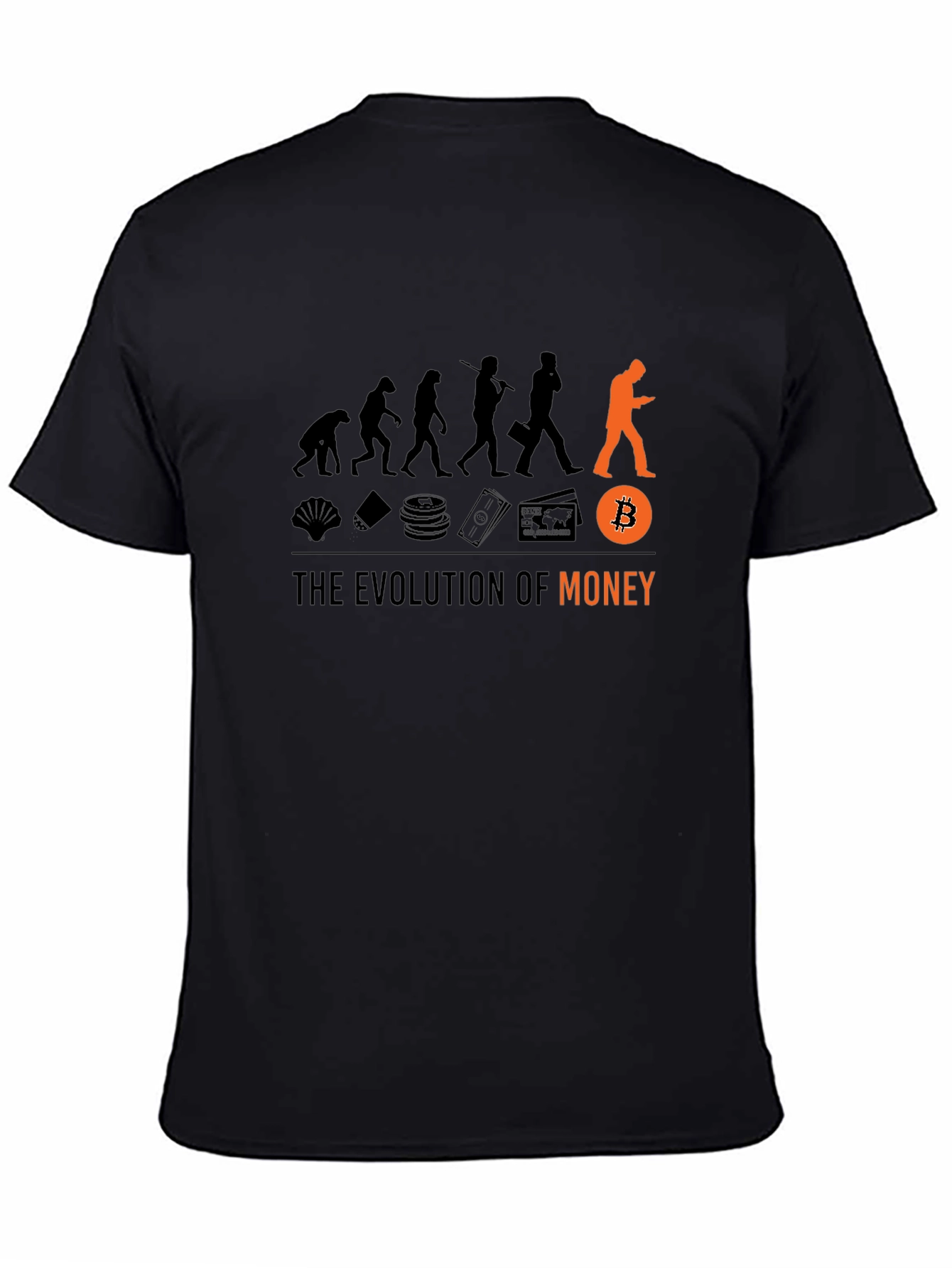 Bitcoin Evolution T-Shirt - Crypto Currency Tee