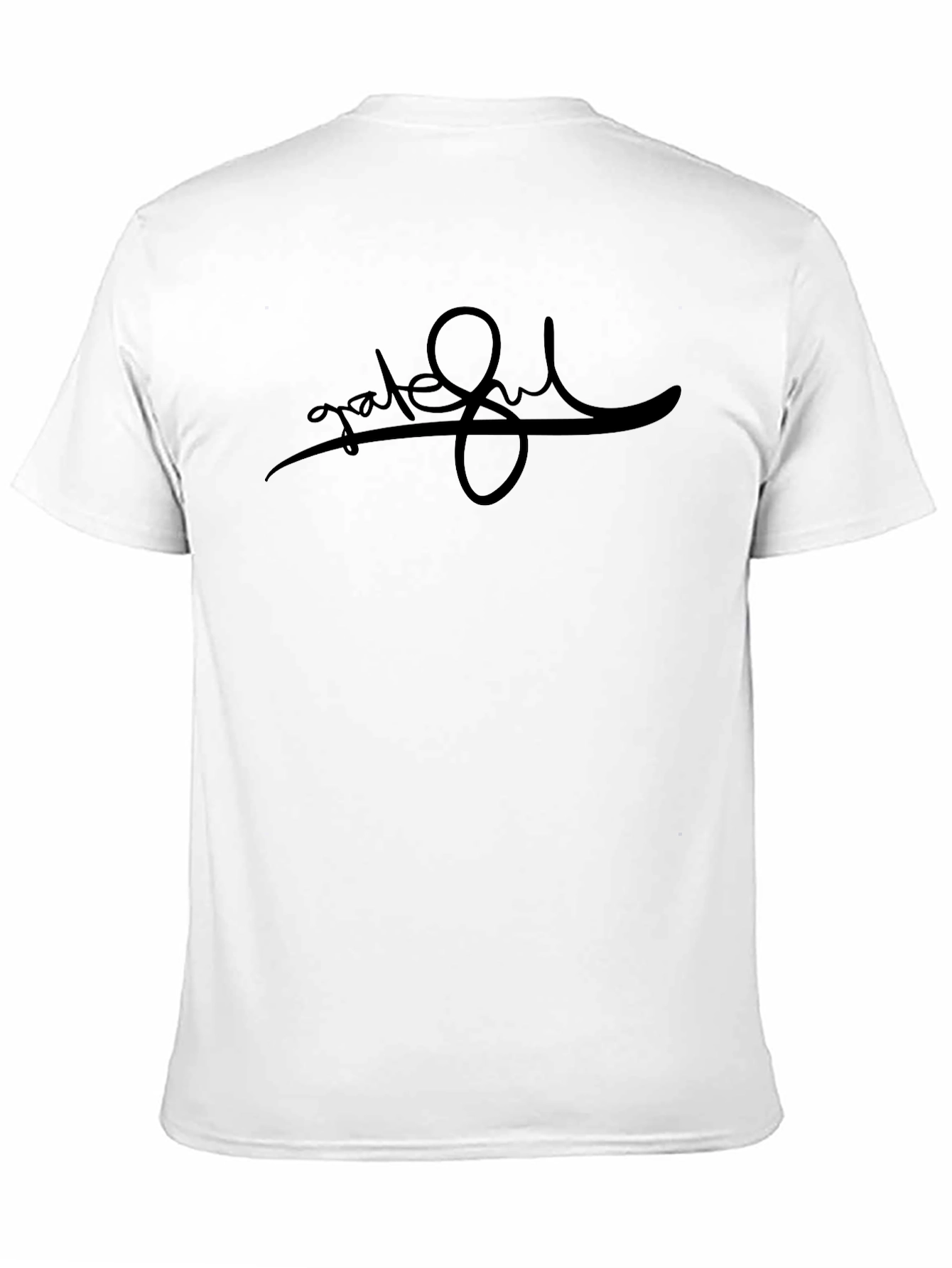 Grateful Black Graphic T-Shirt