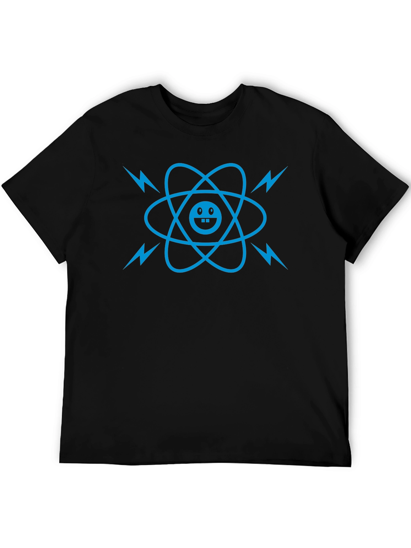Cool Graphic Tee - Atom with Face