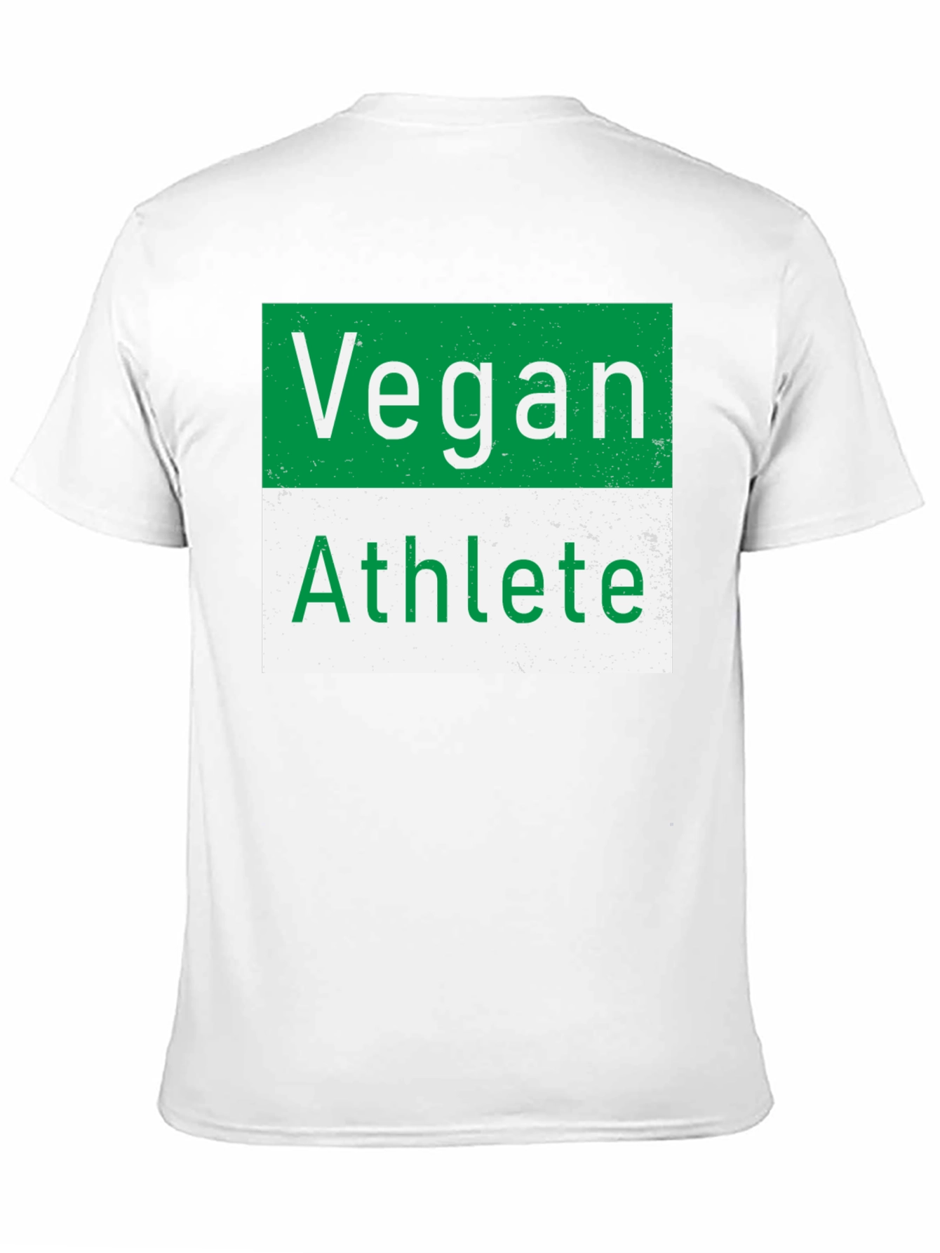 Vegan Athlete T-Shirt - Unisex Black Tee