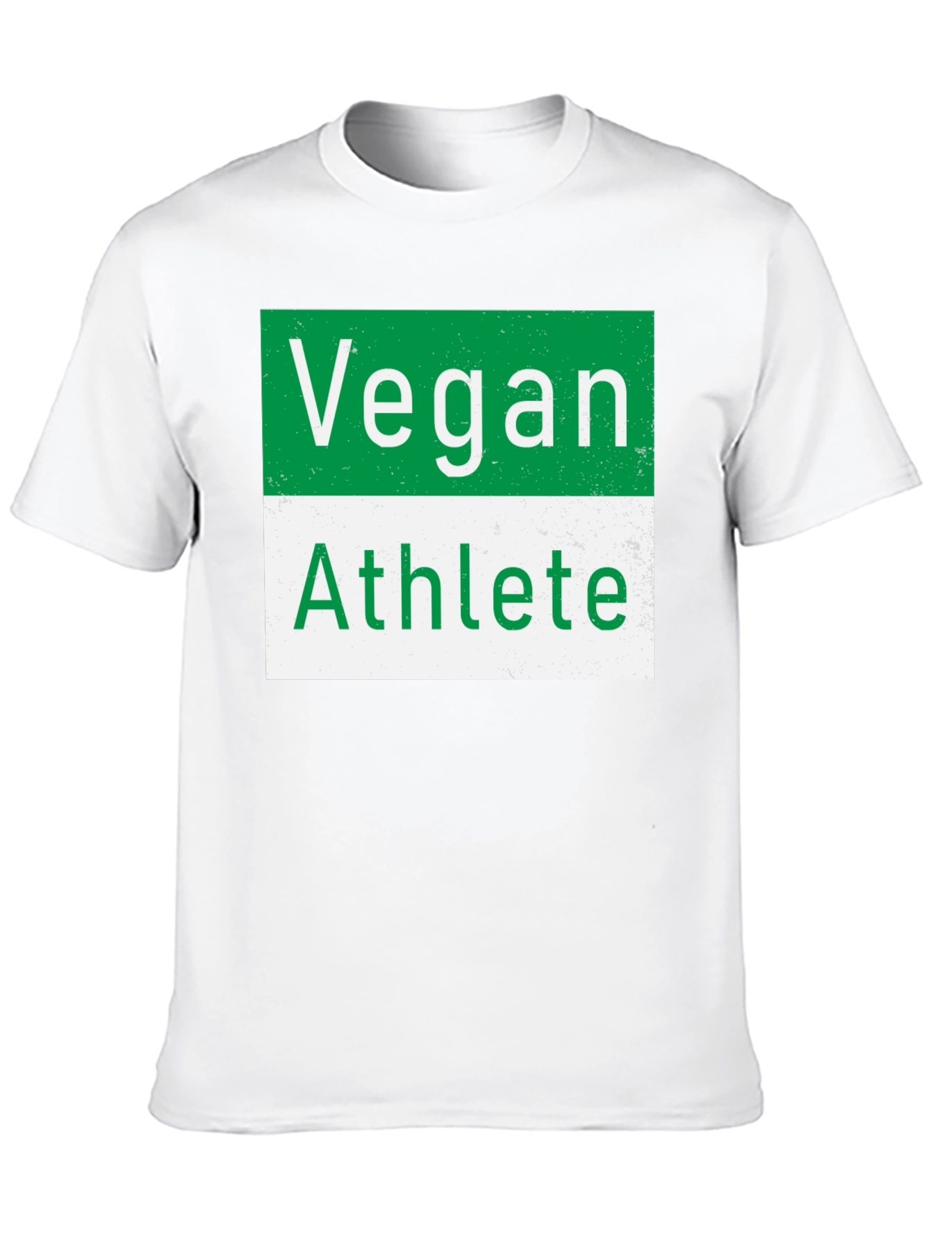 Vegan Athlete T-Shirt - Unisex Black Tee