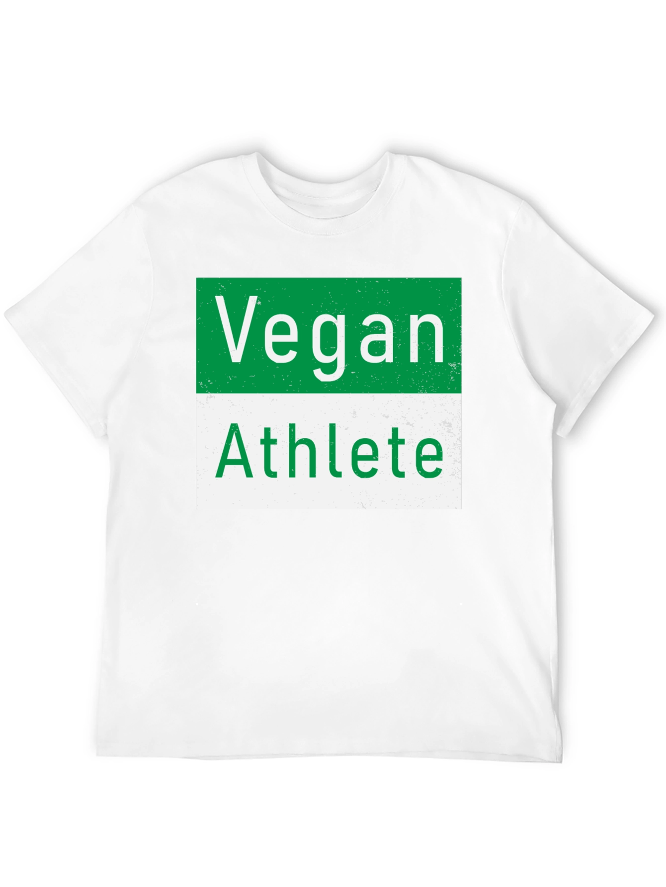 Vegan Athlete T-Shirt - Unisex Black Tee