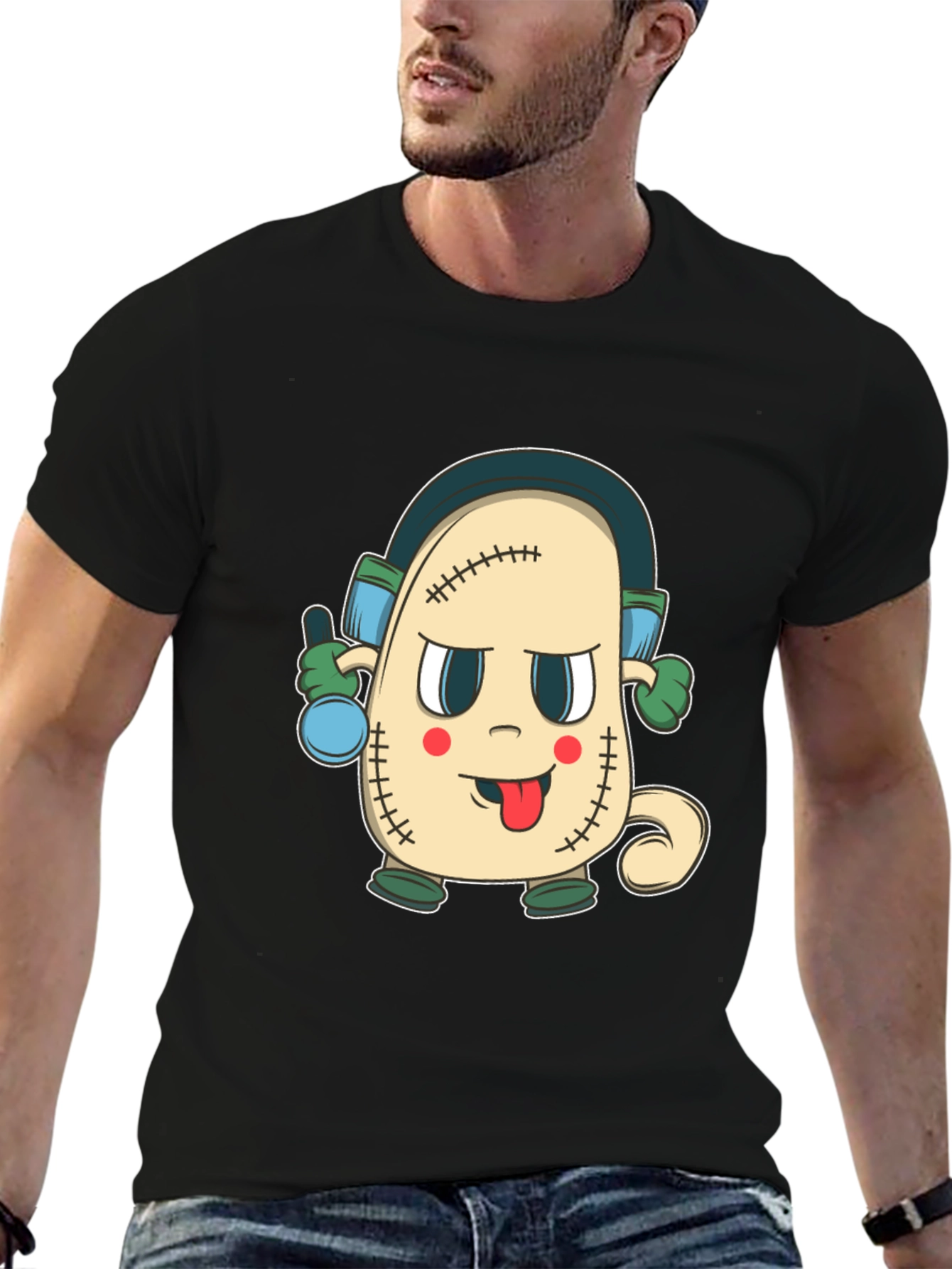 Frankenstein Cartoon T-Shirt