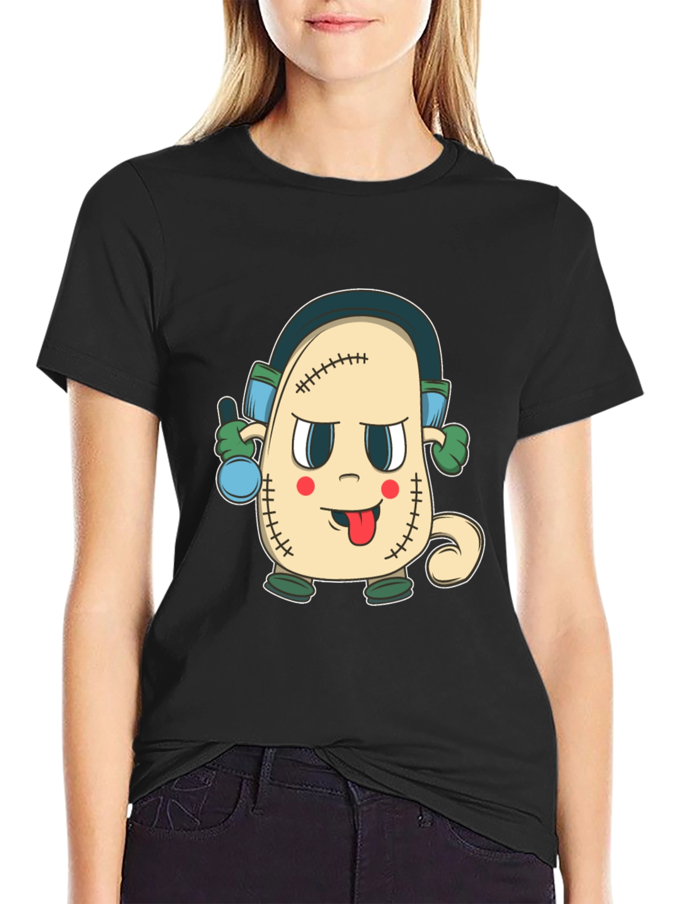 Frankenstein Cartoon T-Shirt