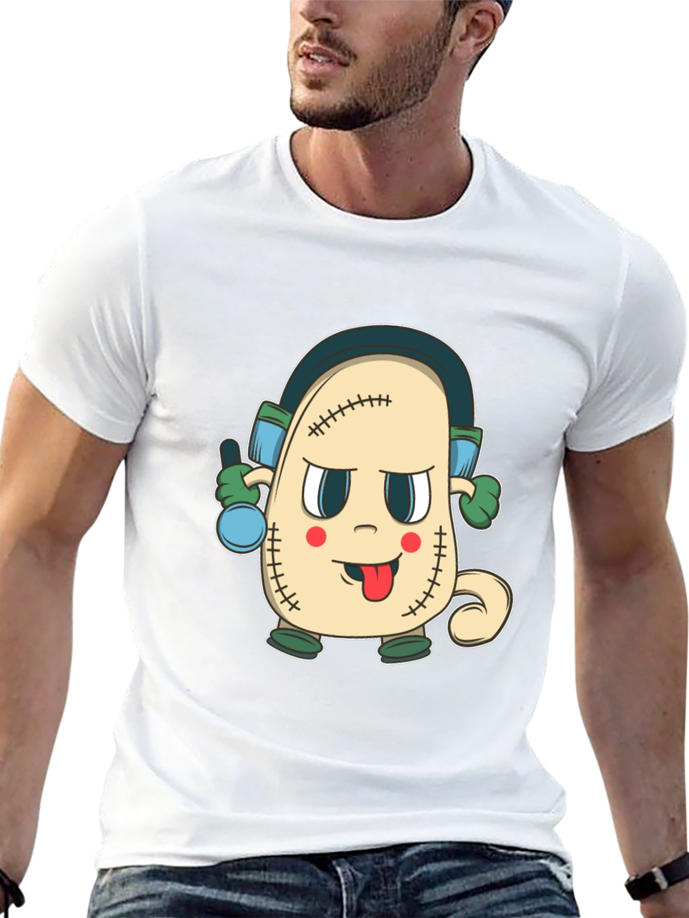 Frankenstein Cartoon T-Shirt