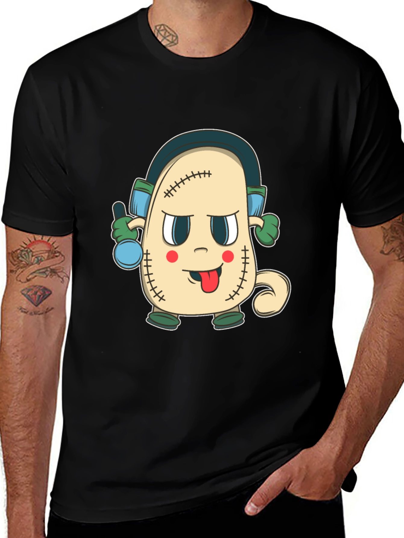 Frankenstein Cartoon T-Shirt