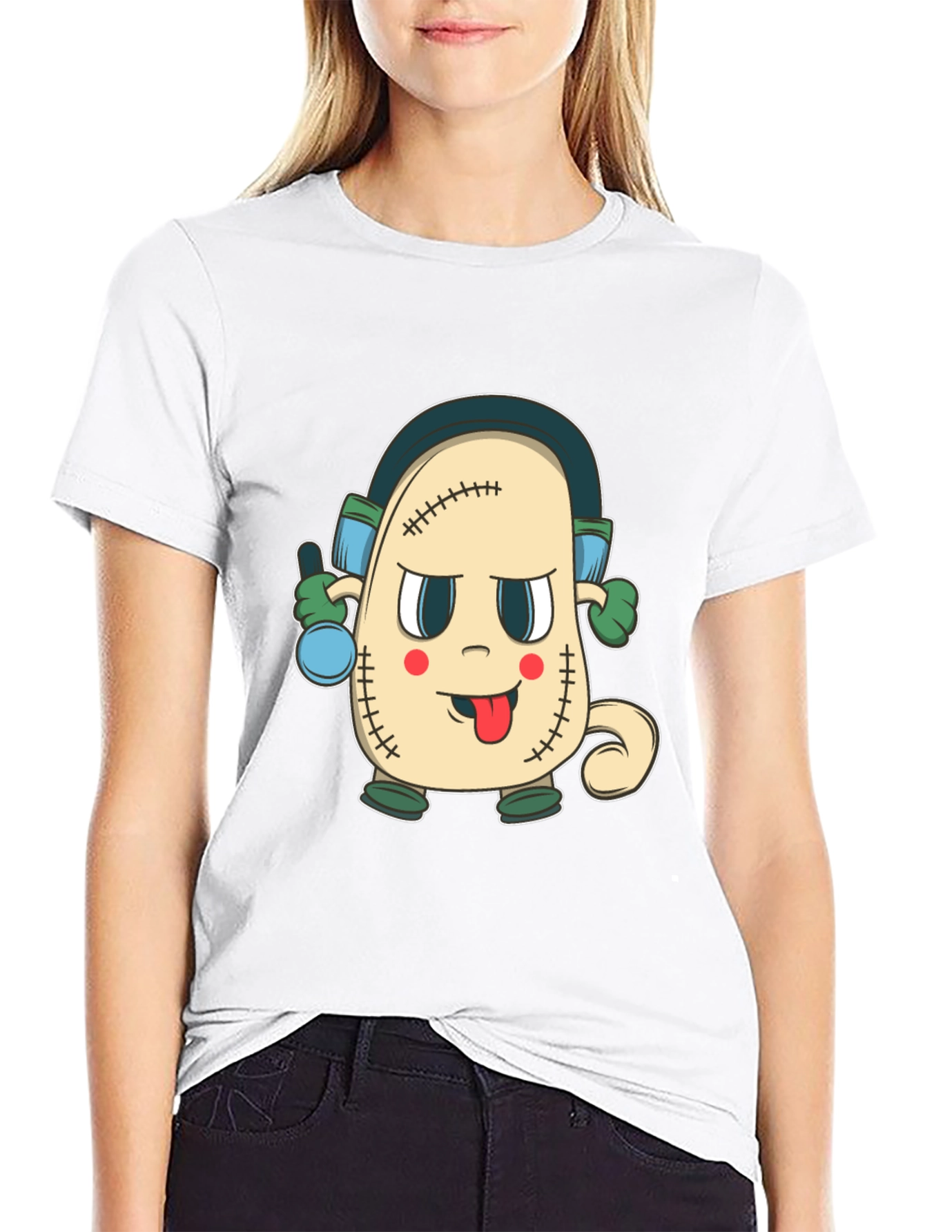 Frankenstein Cartoon T-Shirt