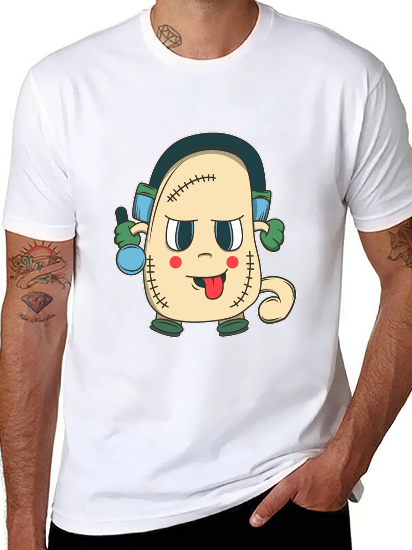 Frankenstein Cartoon T-Shirt