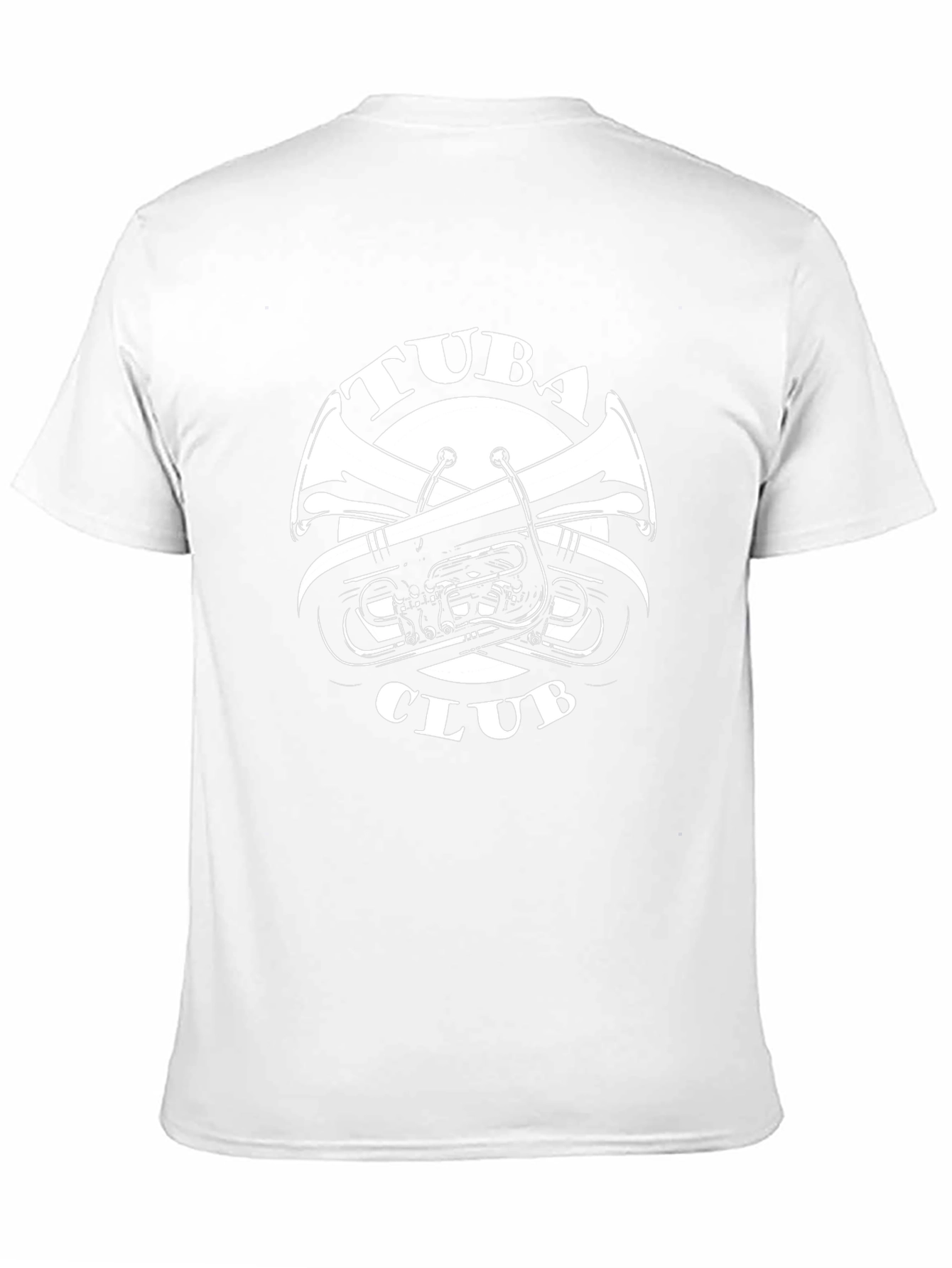 Tuba Club Black T-Shirt - Music Lover Tee
