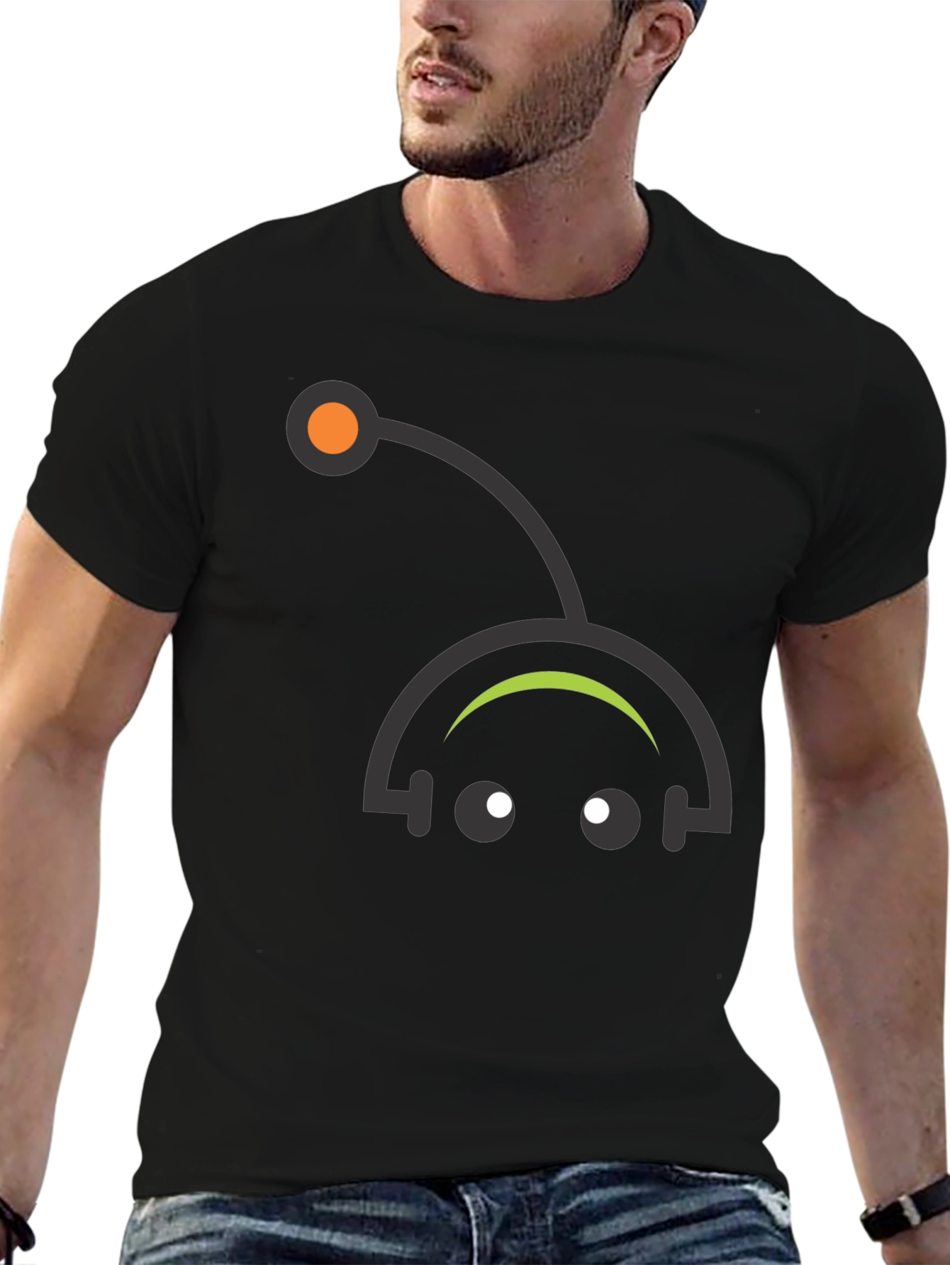 Abstract Robot Graphic Tee